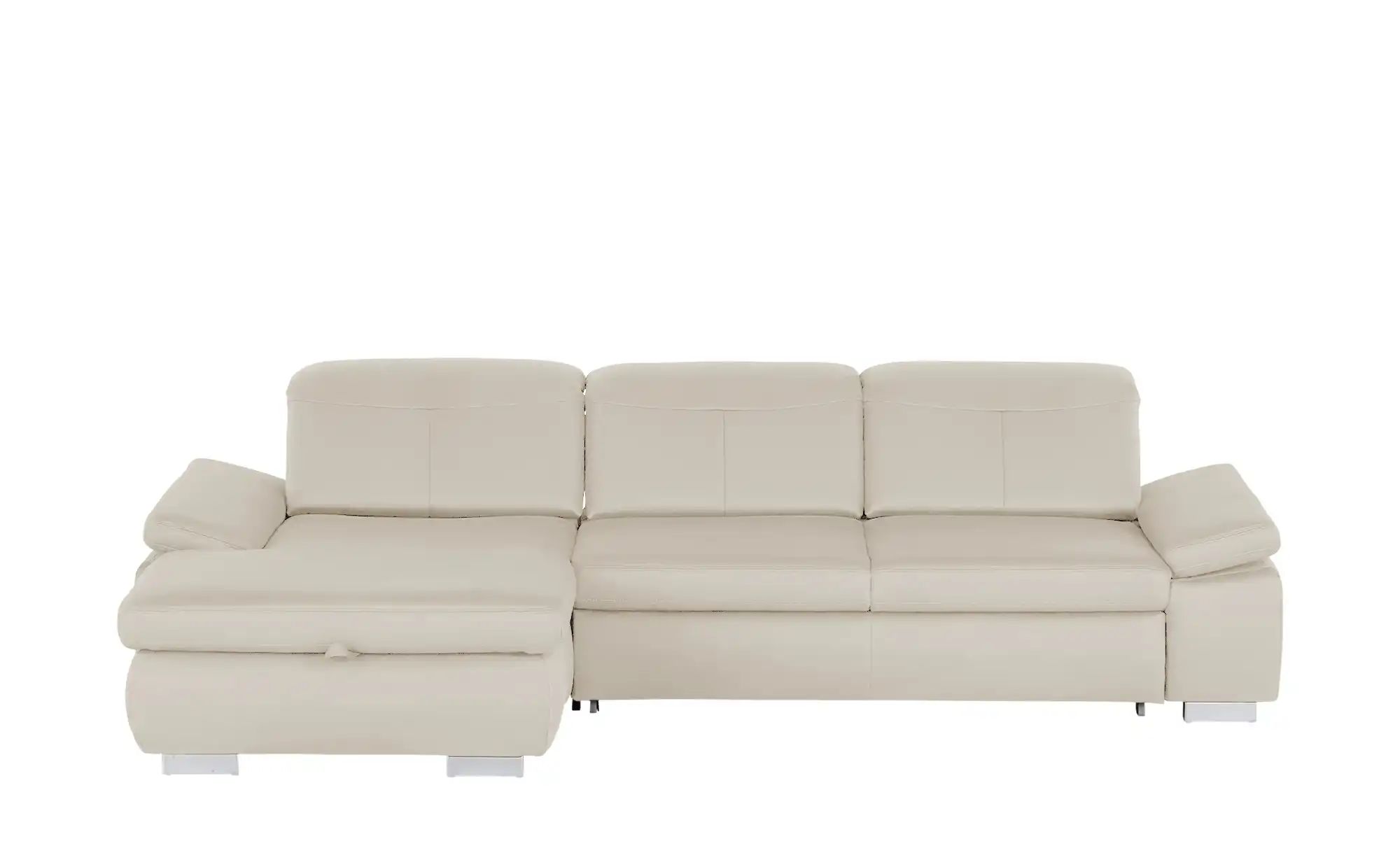 Lounge Collection Ecksofa aus Mikrofaser Kathrin ¦ creme ¦ Maße (cm): B: 30 günstig online kaufen