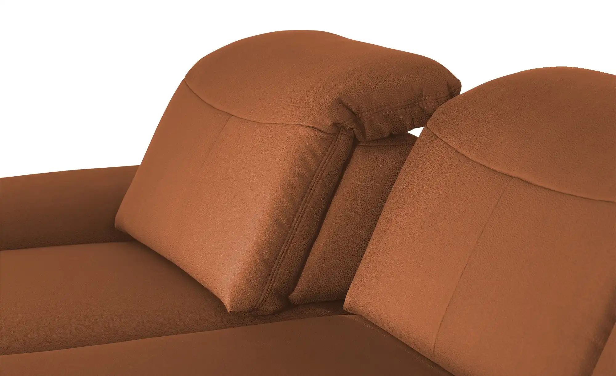 Thumbnail - Lounge Collection Ecksofa aus Mikrofaser Kathrin ¦ orange ¦ Maße (cm): B: 309 H: 85 T: 195.0 Polstermöbel > Sofas > Ecks...