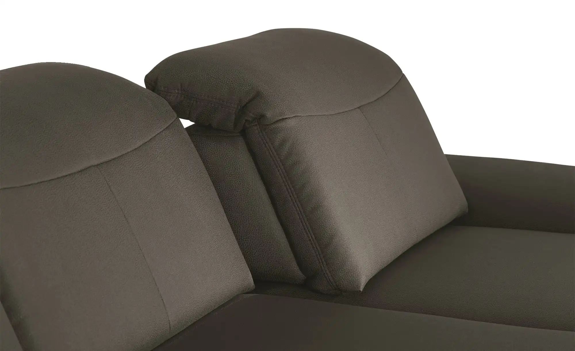 Thumbnail - Lounge Collection Ecksofa aus Mikrofaser Kathrin ¦ braun ¦ Maße (cm): B: 309 H: 85 T: 195.0 Polstermöbel > Sofas > Eckso...