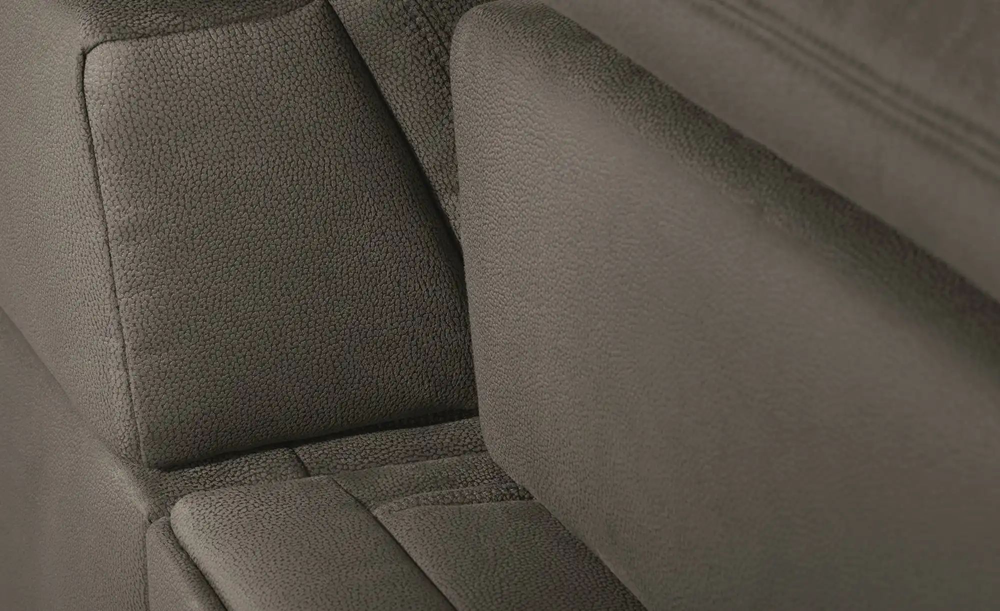 Thumbnail - Lounge Collection Ecksofa aus Mikrofaser Kathrin ¦ braun ¦ Maße (cm): B: 309 H: 85 T: 195.0 Polstermöbel > Sofas > Eckso...