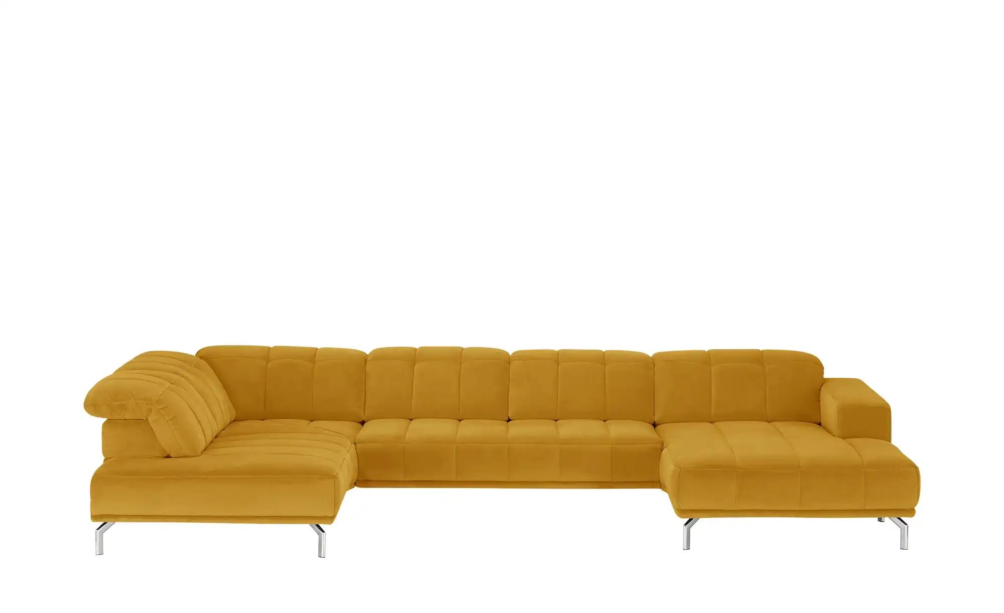 Lounge Collection Wohnlandschaft  Sarina ¦ gelb ¦ Maße (cm): B: 383 H: 98 T günstig online kaufen