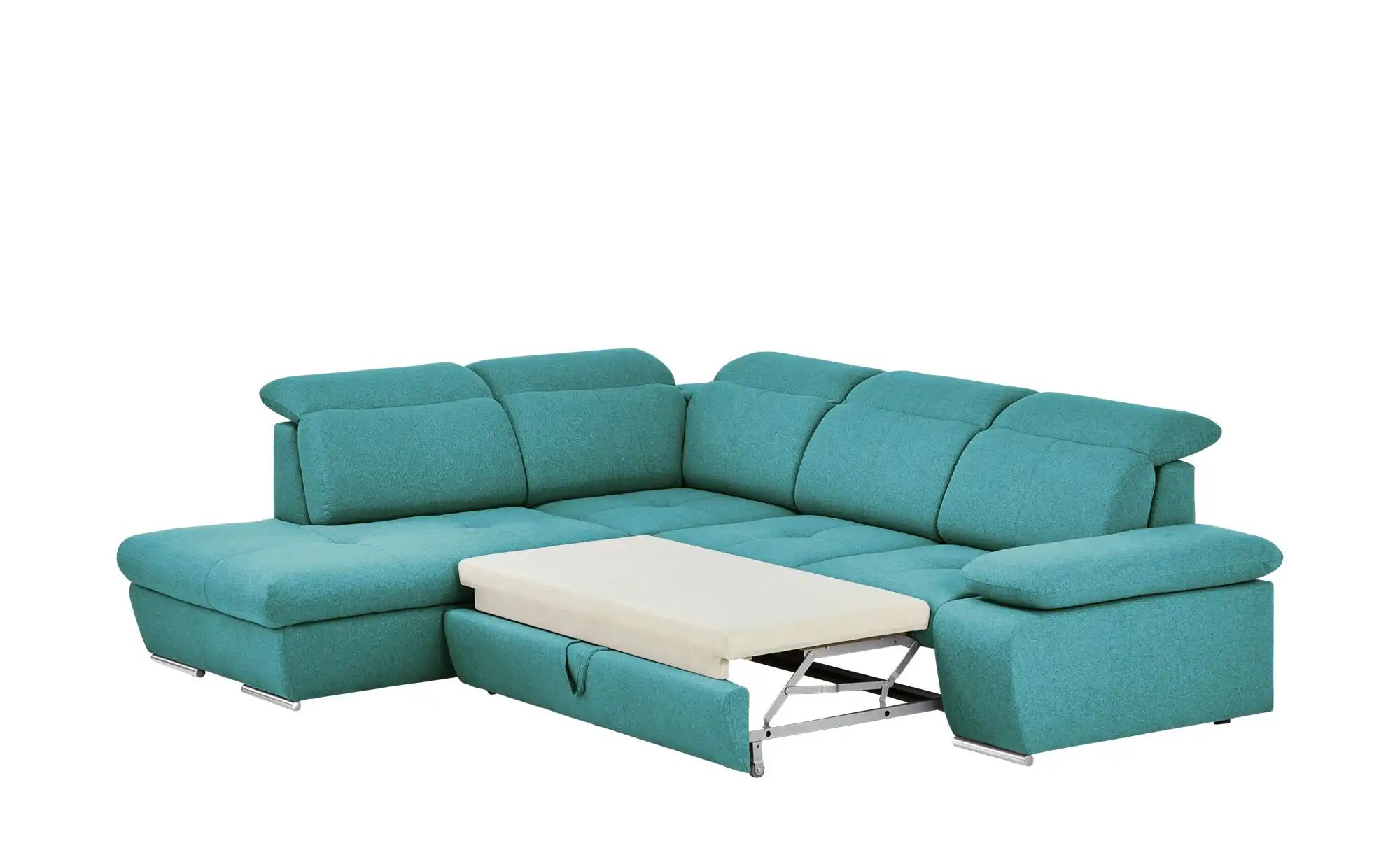 switch Ecksofa  Avilla ¦ türkis/petrol ¦ Maße (cm): B: 285 H: 86 T: 234 Pol günstig online kaufen