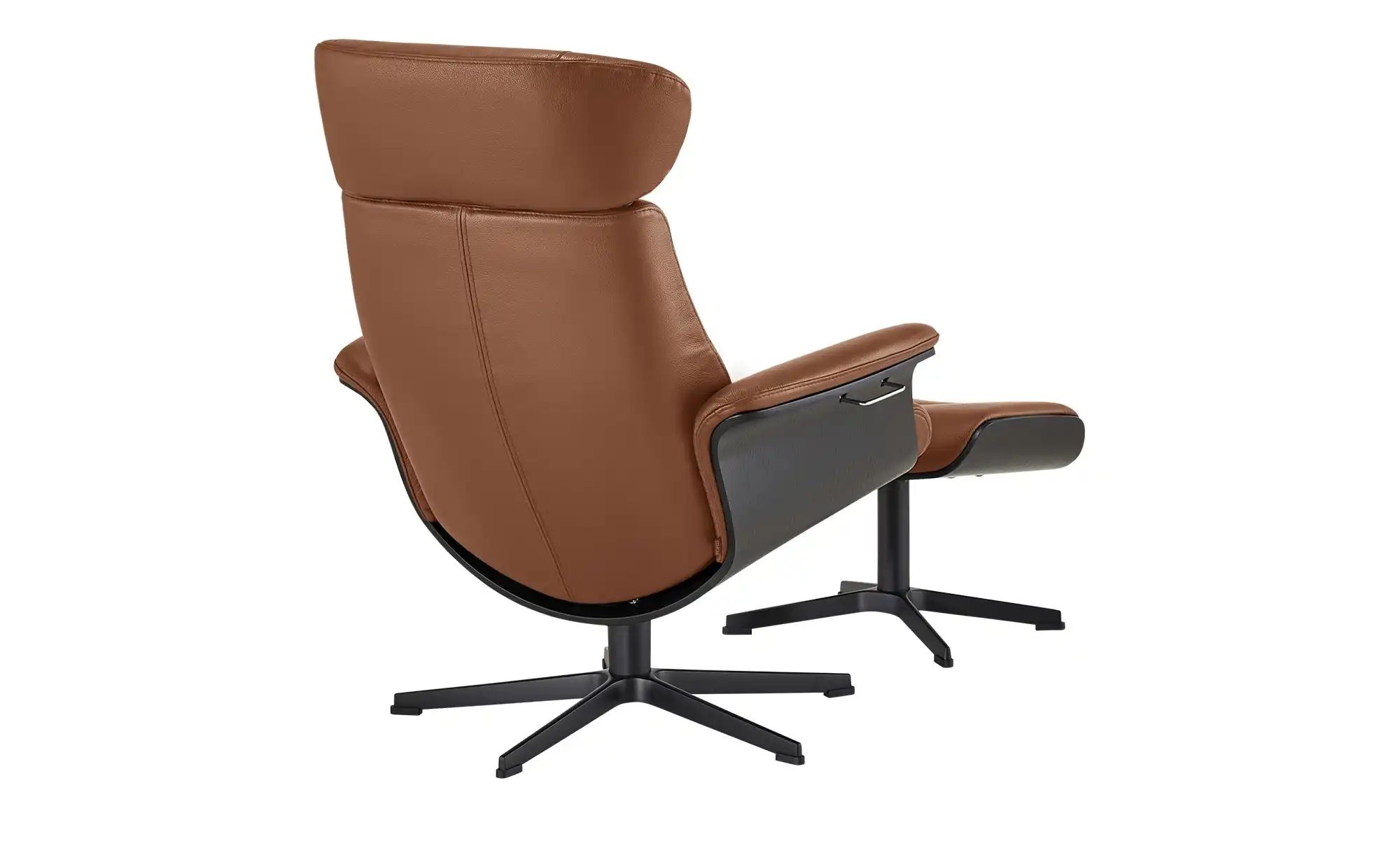 Fernsehsessel Leder Timeout Cognac (Braun) Höffner