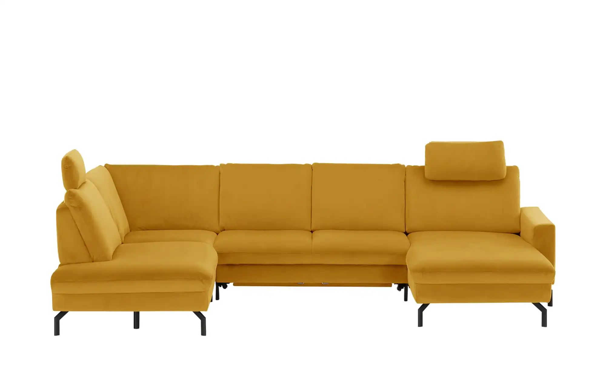 meinSofa Wohnlandschaft  Grace ¦ gelb ¦ Maße (cm): B: 332 H: 89 T: 220 Pols günstig online kaufen