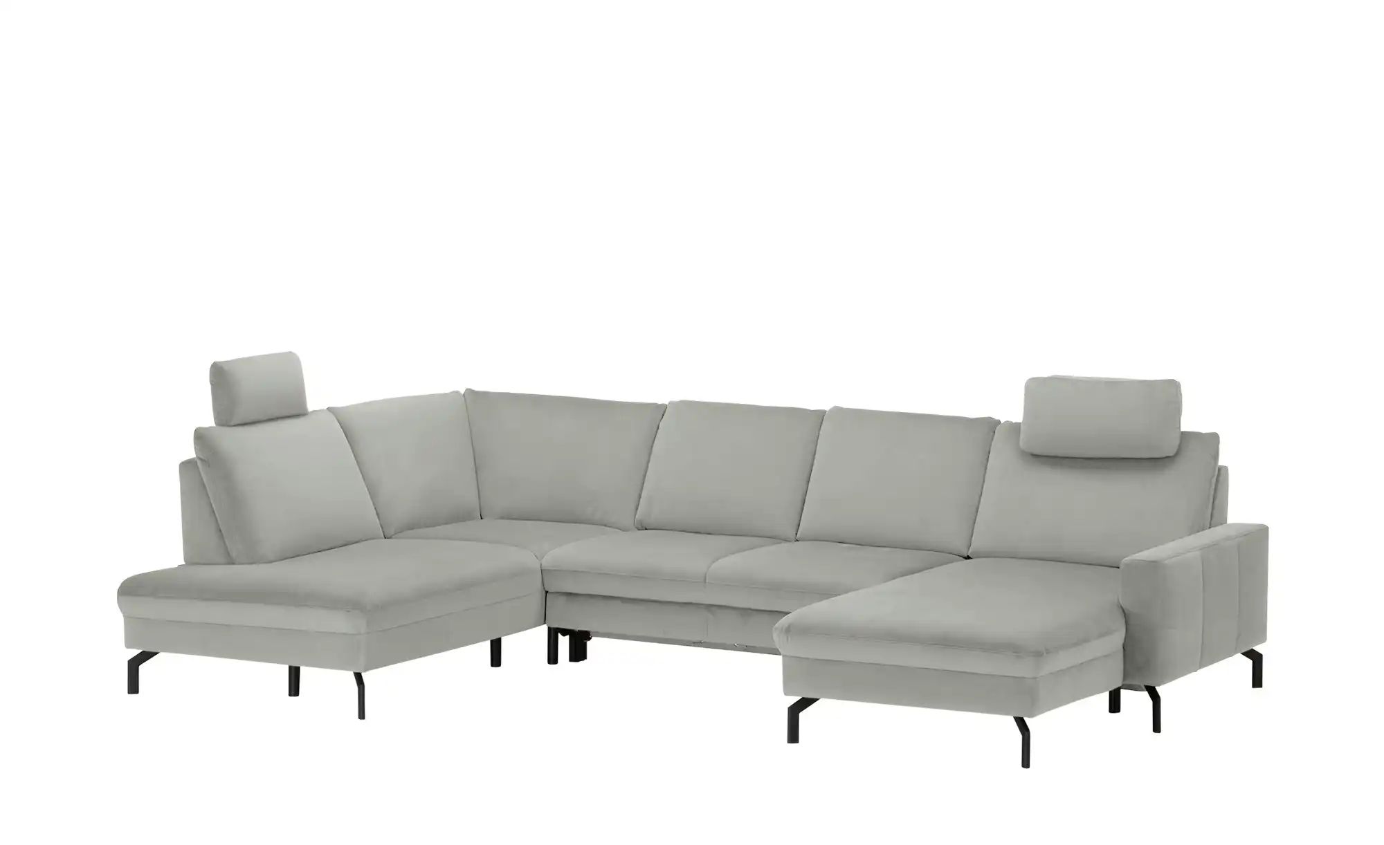 meinSofa Wohnlandschaft  Grace ¦ grau ¦ Maße (cm): B: 332 H: 89 T: 220 Pols günstig online kaufen