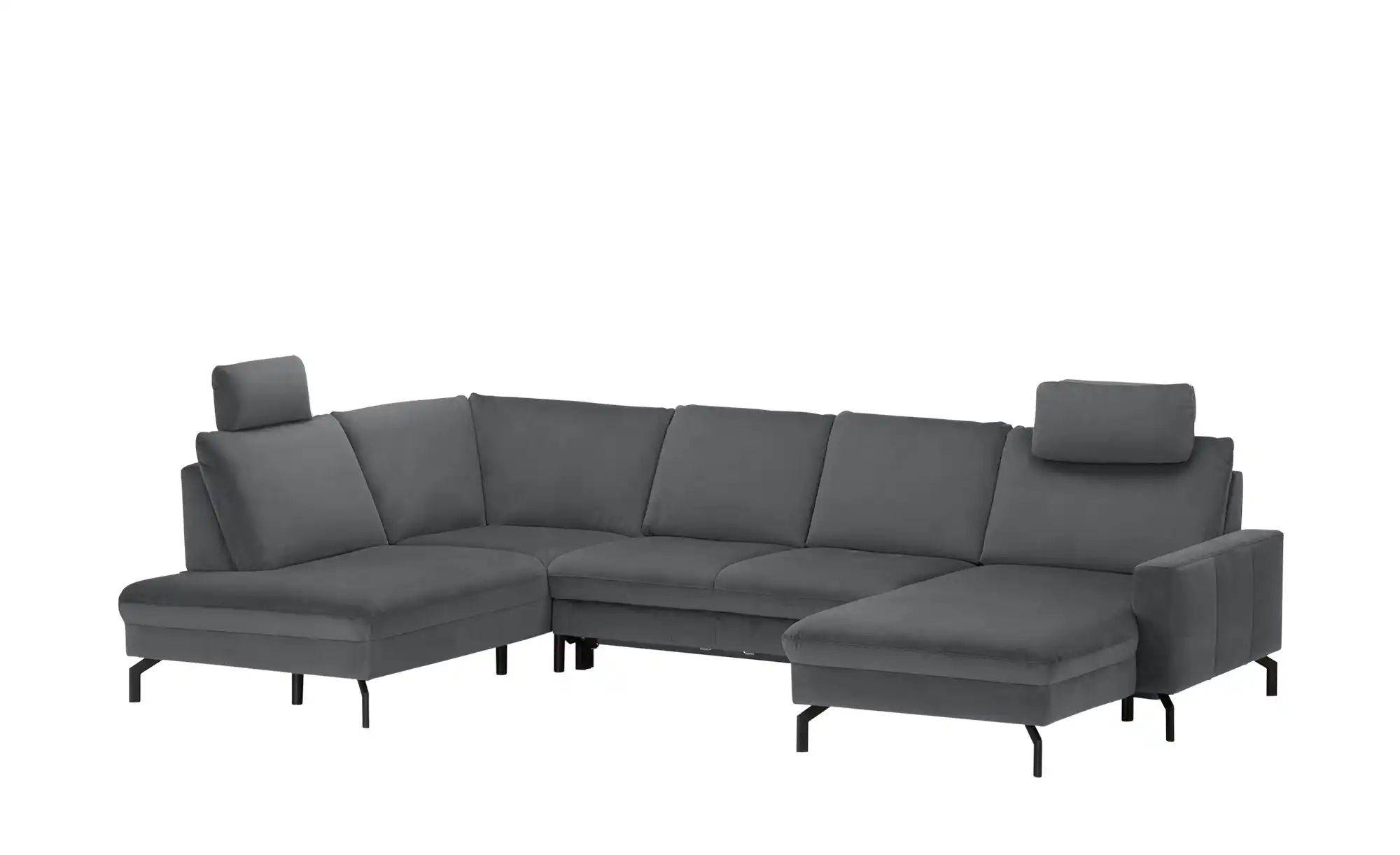 meinSofa Wohnlandschaft  Grace ¦ grau ¦ Maße (cm): B: 332 H: 89 T: 220 Pols günstig online kaufen