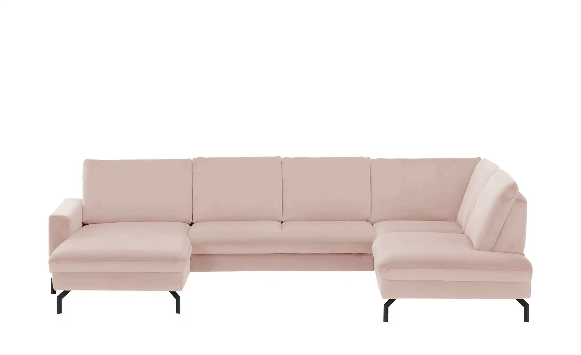 meinSofa Wohnlandschaft  Grace ¦ rosa/pink ¦ Maße (cm): B: 332 H: 89 T: 220 günstig online kaufen