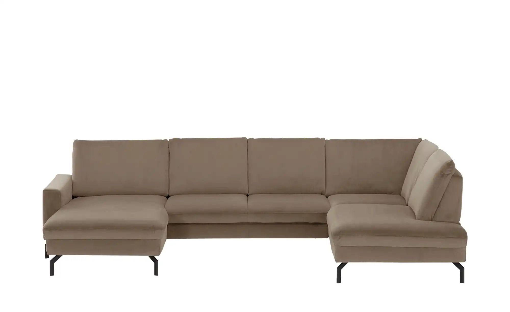 meinSofa Wohnlandschaft  Grace ¦ braun ¦ Maße (cm): B: 332 H: 89 T: 220 Pol günstig online kaufen