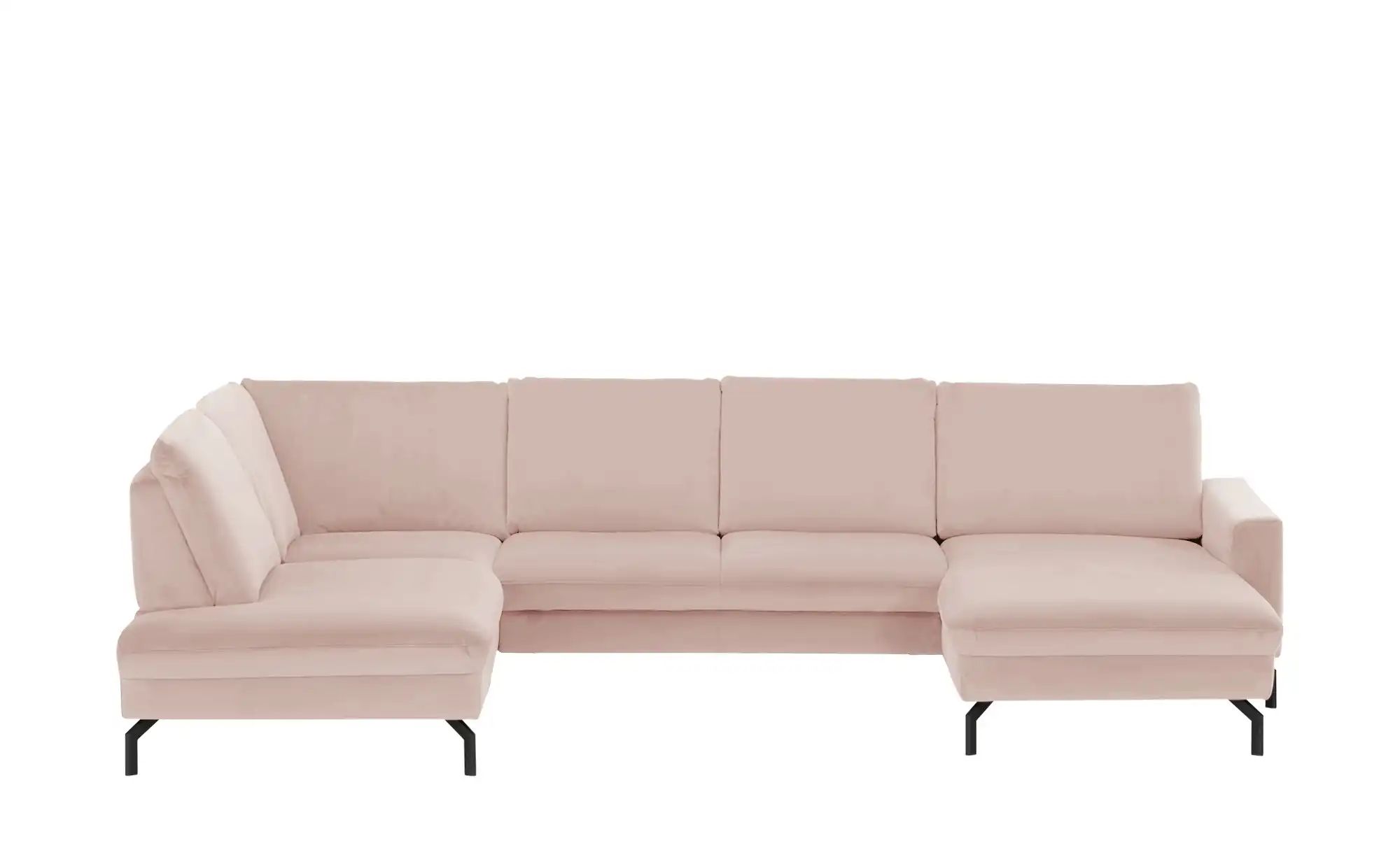 meinSofa Wohnlandschaft  Grace ¦ rosa/pink ¦ Maße (cm): B: 332 H: 89 T: 220 günstig online kaufen