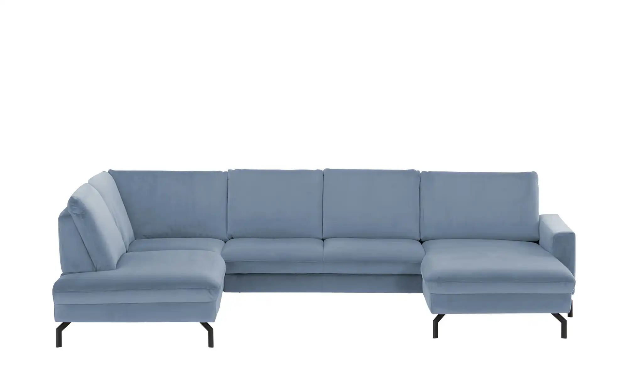 meinSofa Wohnlandschaft  Grace ¦ blau ¦ Maße (cm): B: 332 H: 89 T: 220 Pols günstig online kaufen