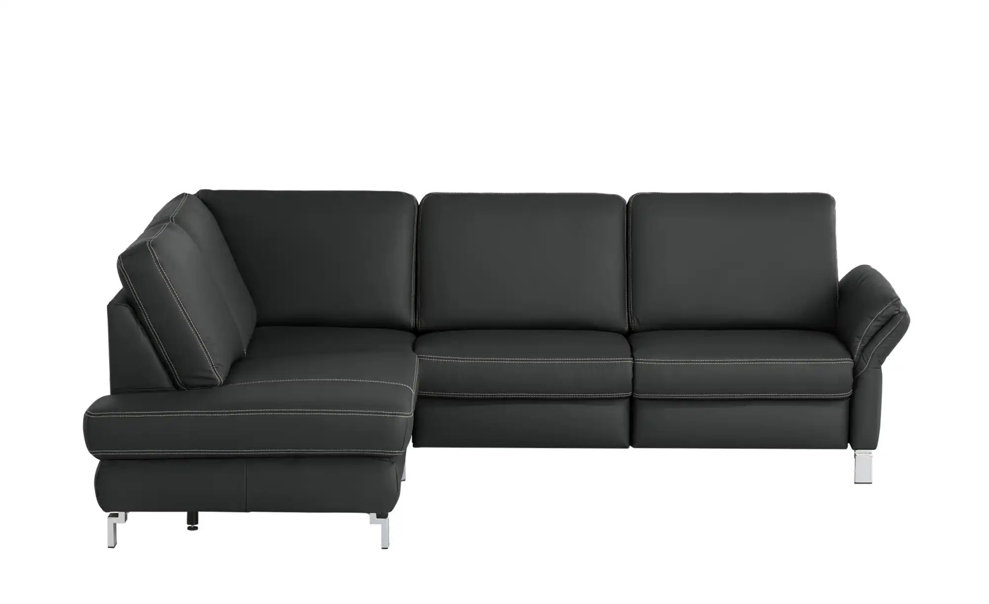 medium Ecksofa  Medium Plus ¦ schwarz ¦ Maße (cm): B: 265 H: 89 T: 200 Pols günstig online kaufen