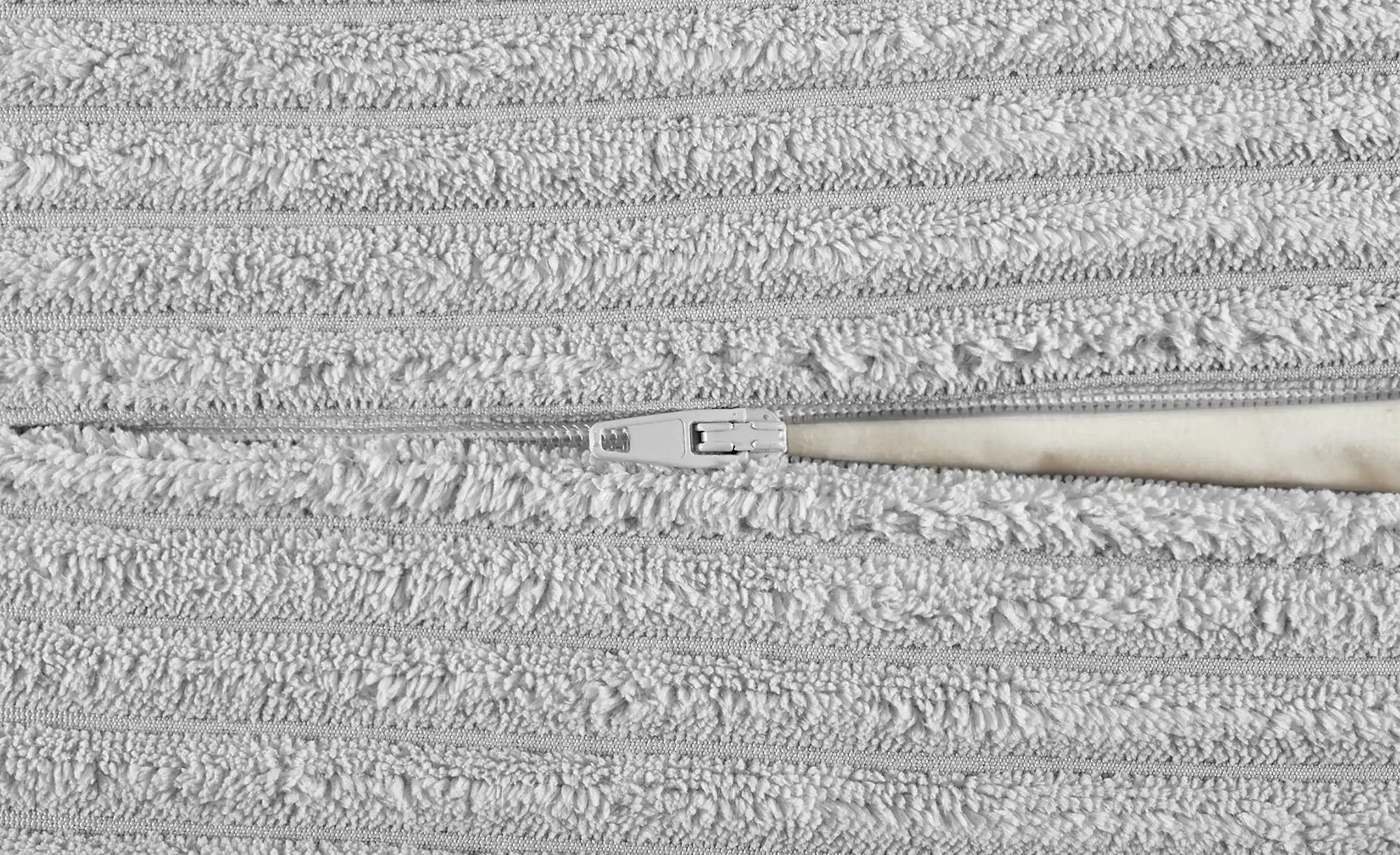 Thumbnail - Jette Home Flatterkissen M aus Cordstoff Sila ¦ grau ¦ Maße (cm): B: 75 H: 75 Polstermöbel > Polsterzubehör - Höffner