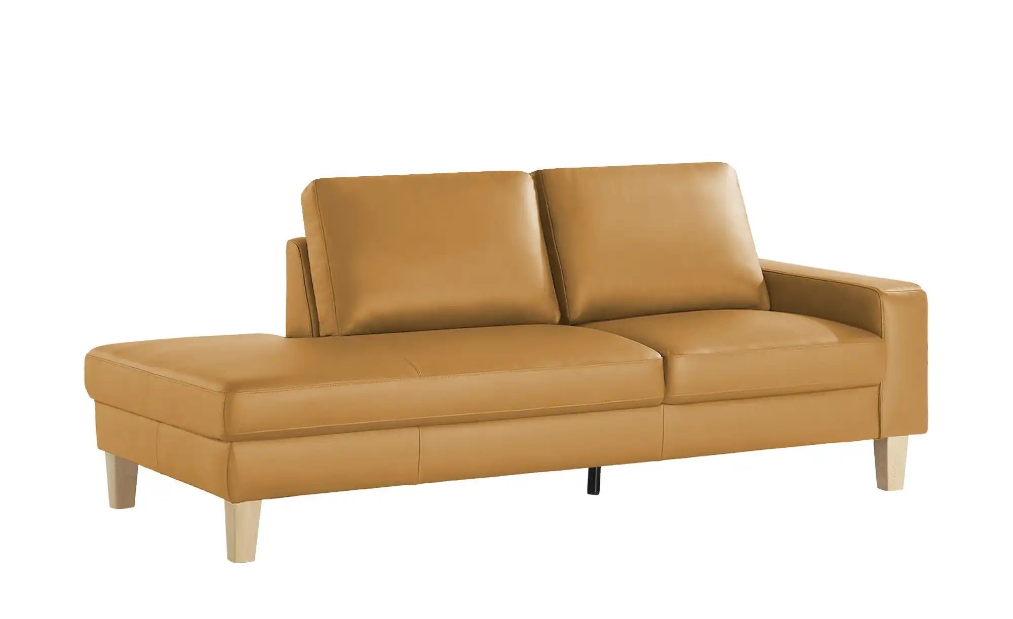 Thumbnail - Recamiere aus Leder Bena ¦ gelb ¦ Maße (cm): B: 213 H: 86 T: 97.0 Polstermöbel > Sofas > Einzelsofas - Höffner