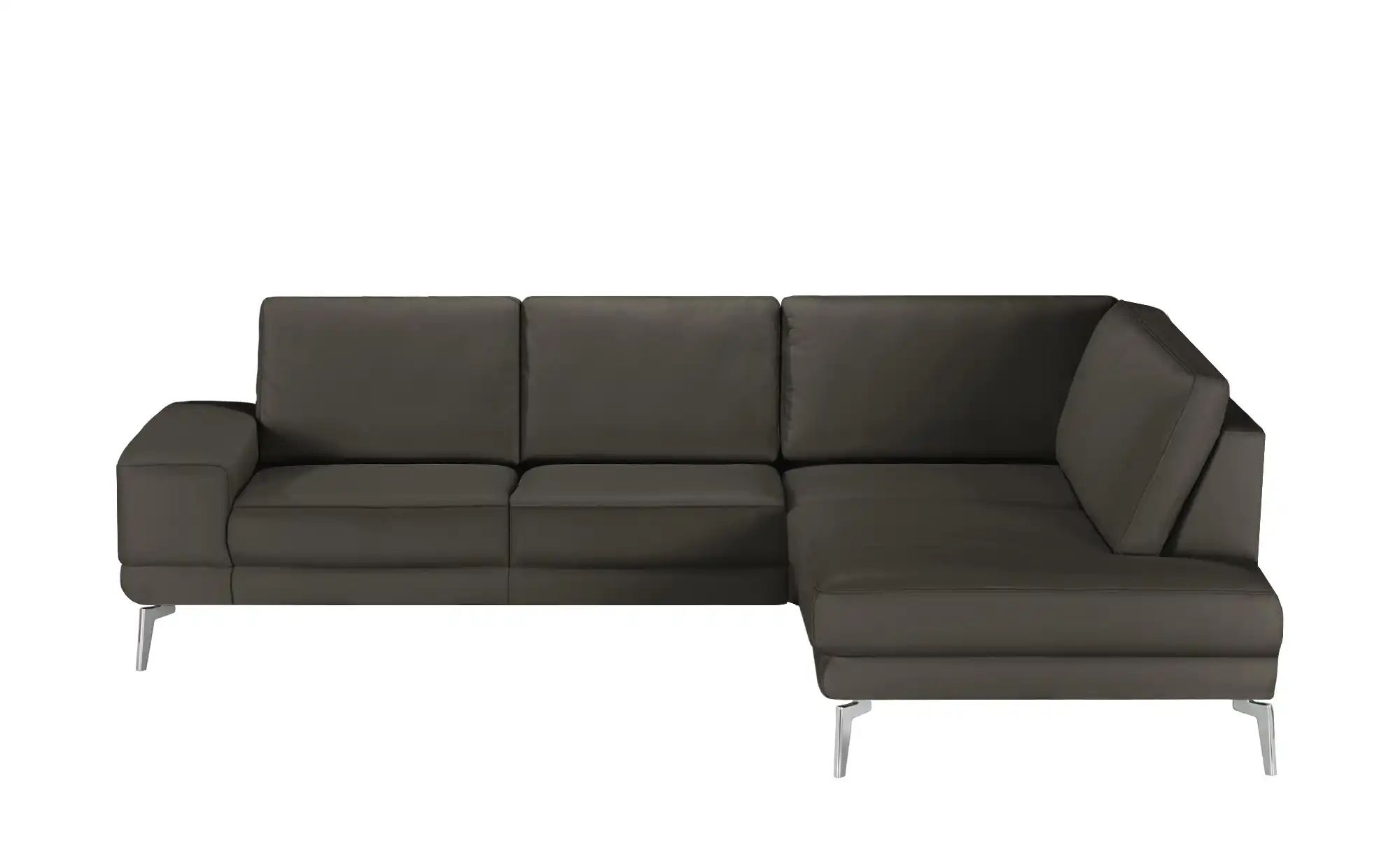 meinSofa Ecksofa aus Leder Dana ¦ braun ¦ Maße (cm): B: 269 H: 86 T: 222 Po günstig online kaufen