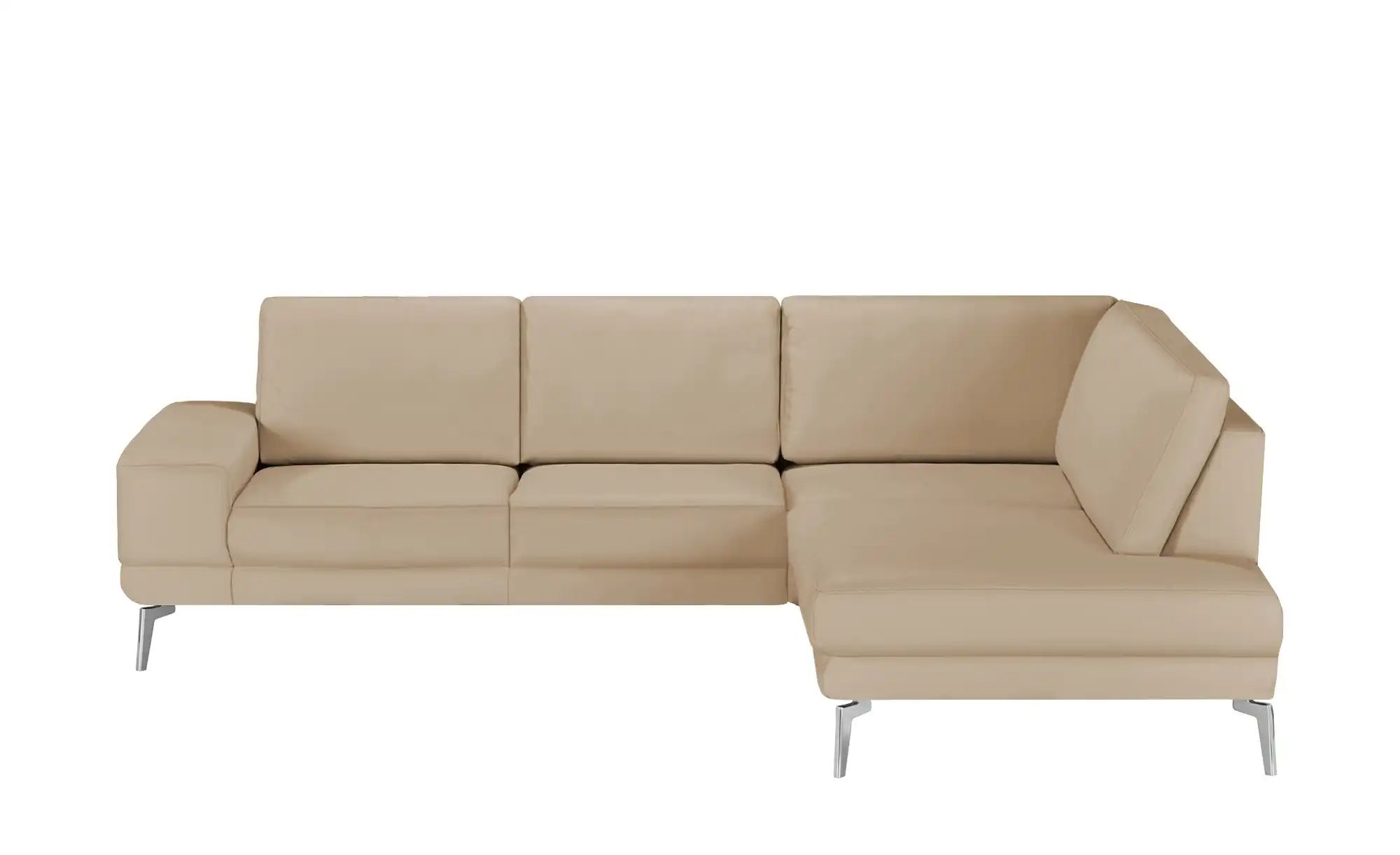 meinSofa Ecksofa aus Leder Dana ¦ braun ¦ Maße (cm): B: 269 H: 86 T: 222 Po günstig online kaufen