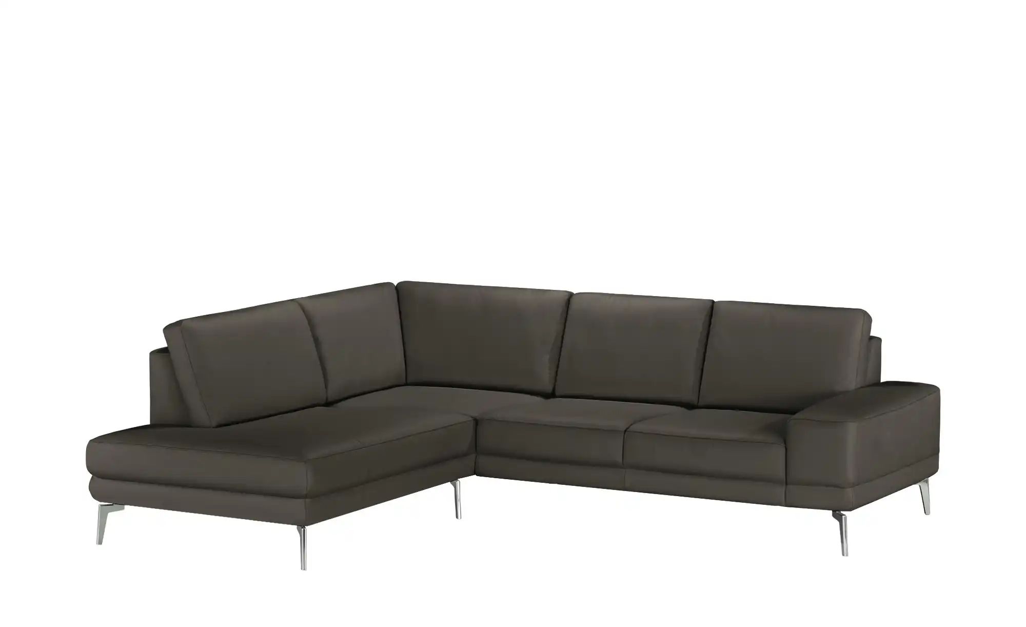 meinSofa Ecksofa aus Leder Dana ¦ braun ¦ Maße (cm): B: 269 H: 86 T: 222 Po günstig online kaufen