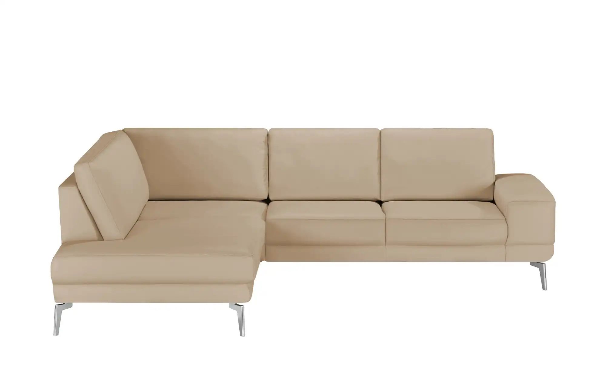 meinSofa Ecksofa aus Leder Dana ¦ braun ¦ Maße (cm): B: 269 H: 86 T: 222 Po günstig online kaufen