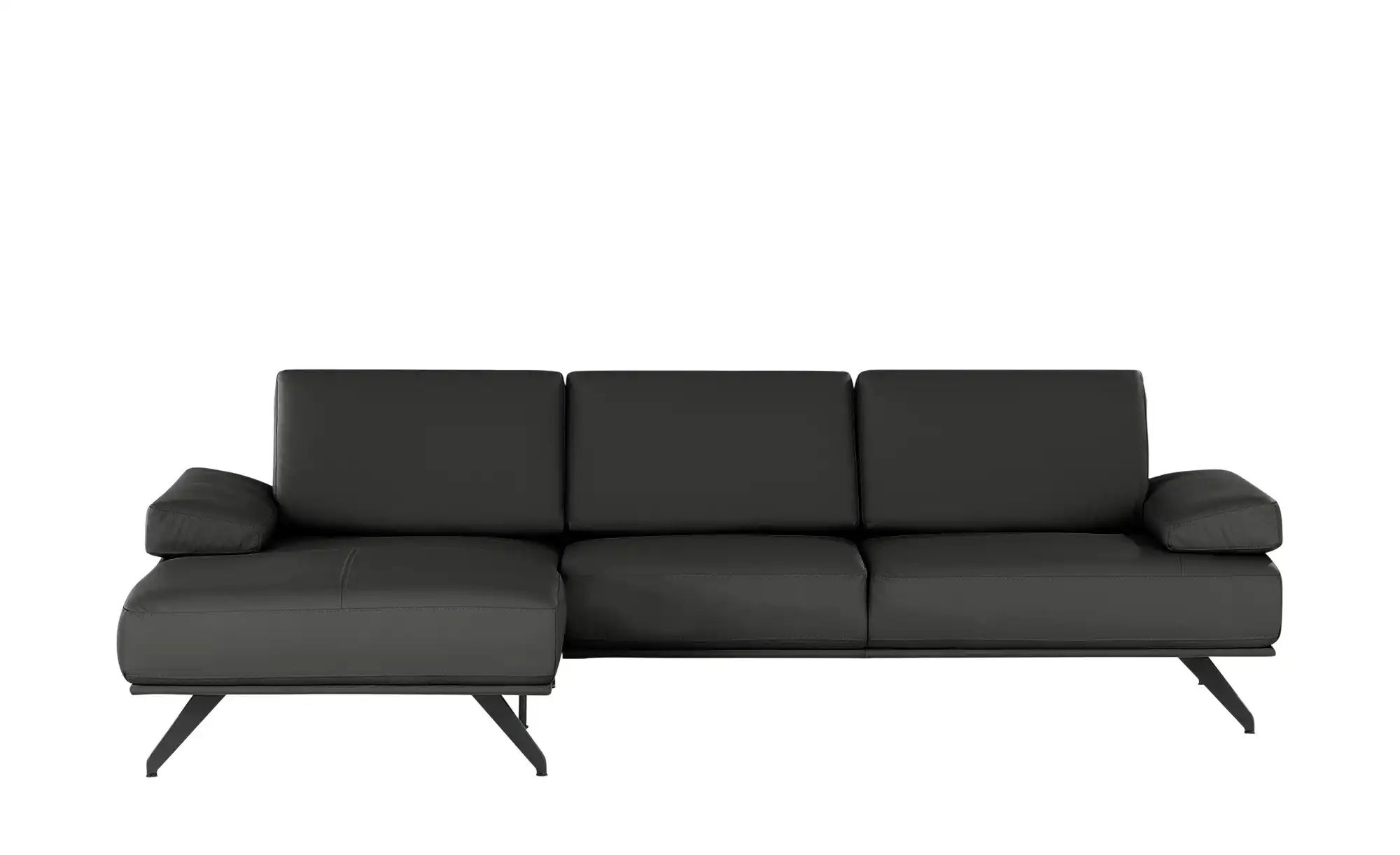 SOHO Ecksofa  Gemma ¦ schwarz ¦ Maße (cm): B: 282 H: 84 T: 166 Polstermöbel günstig online kaufen