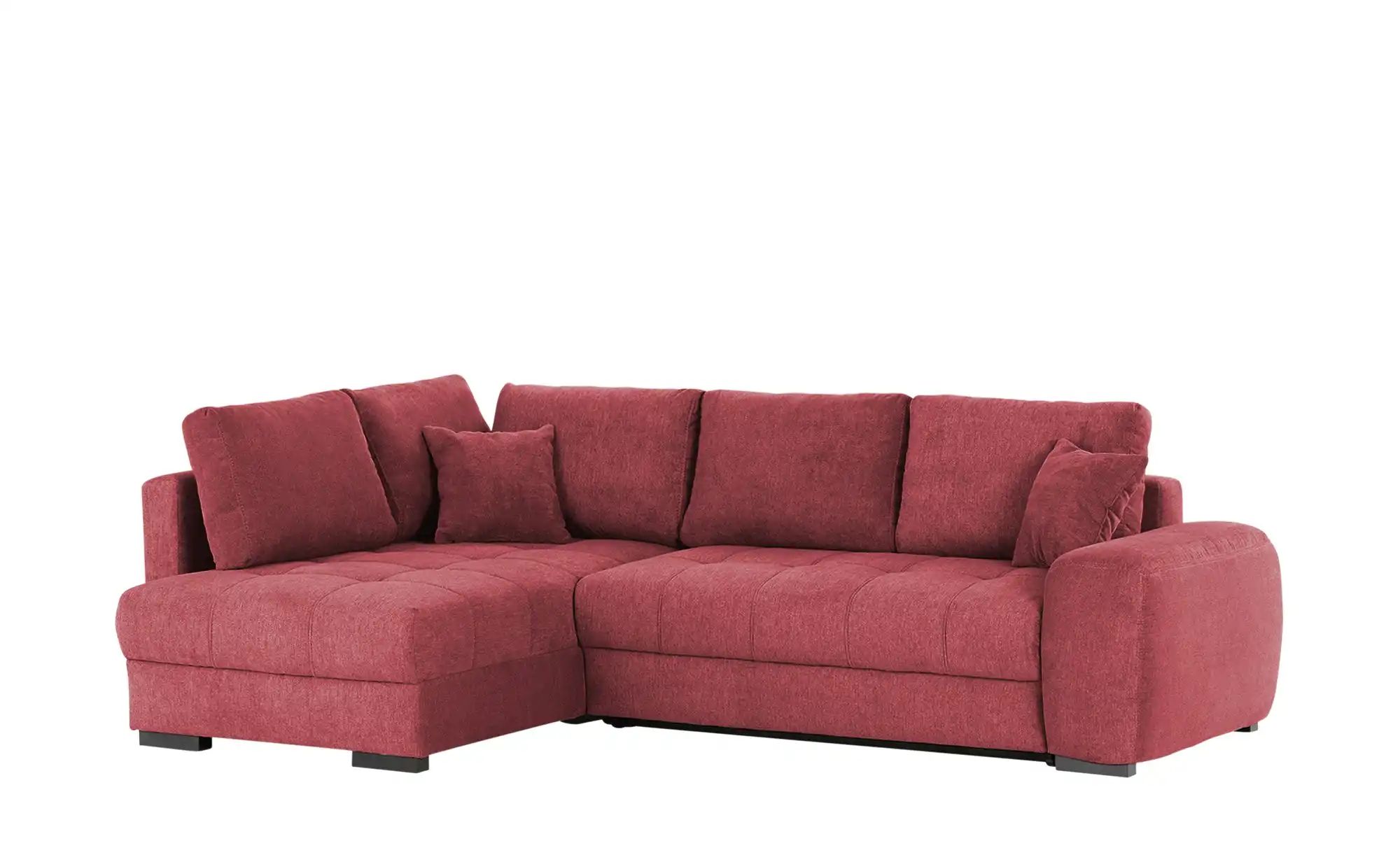 Ecksofa  Mykonos de Luxe ¦ rot ¦ Maße (cm): B: 269 H: 90 T: 179 Polstermöbe günstig online kaufen