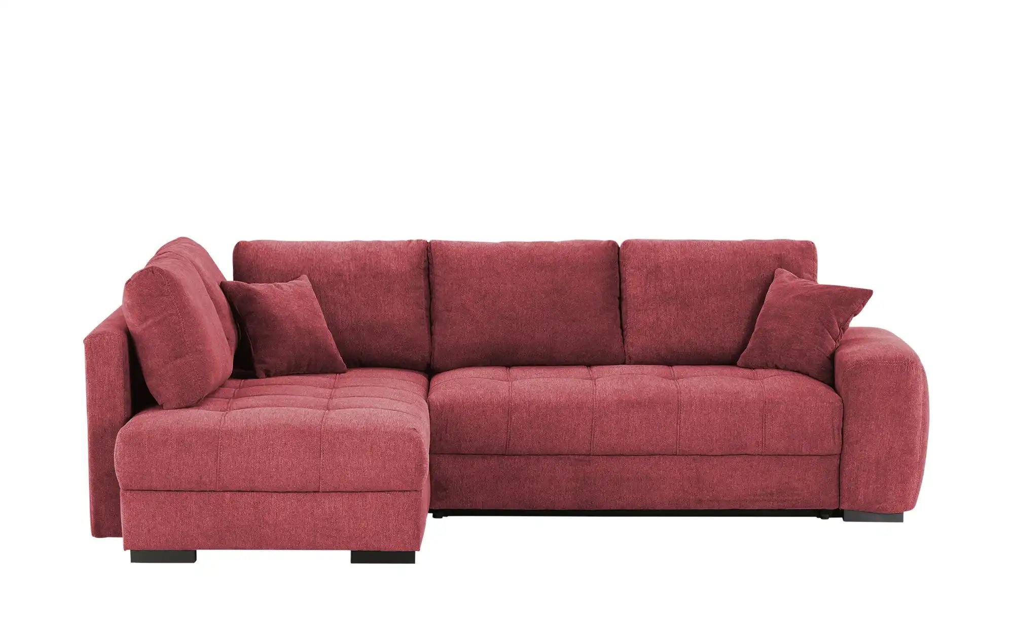 Ecksofa  Mykonos de Luxe ¦ rot ¦ Maße (cm): B: 269 H: 90 T: 179 Polstermöbe günstig online kaufen