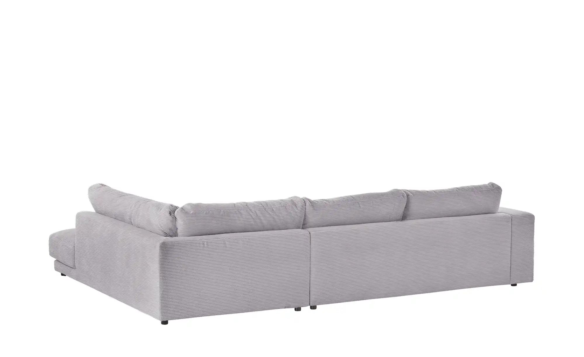 Jette Home Ecksofa Cord Sila ¦ grau ¦ Maße (cm): B: 325 H: 85 T: 224.0 Pols günstig online kaufen