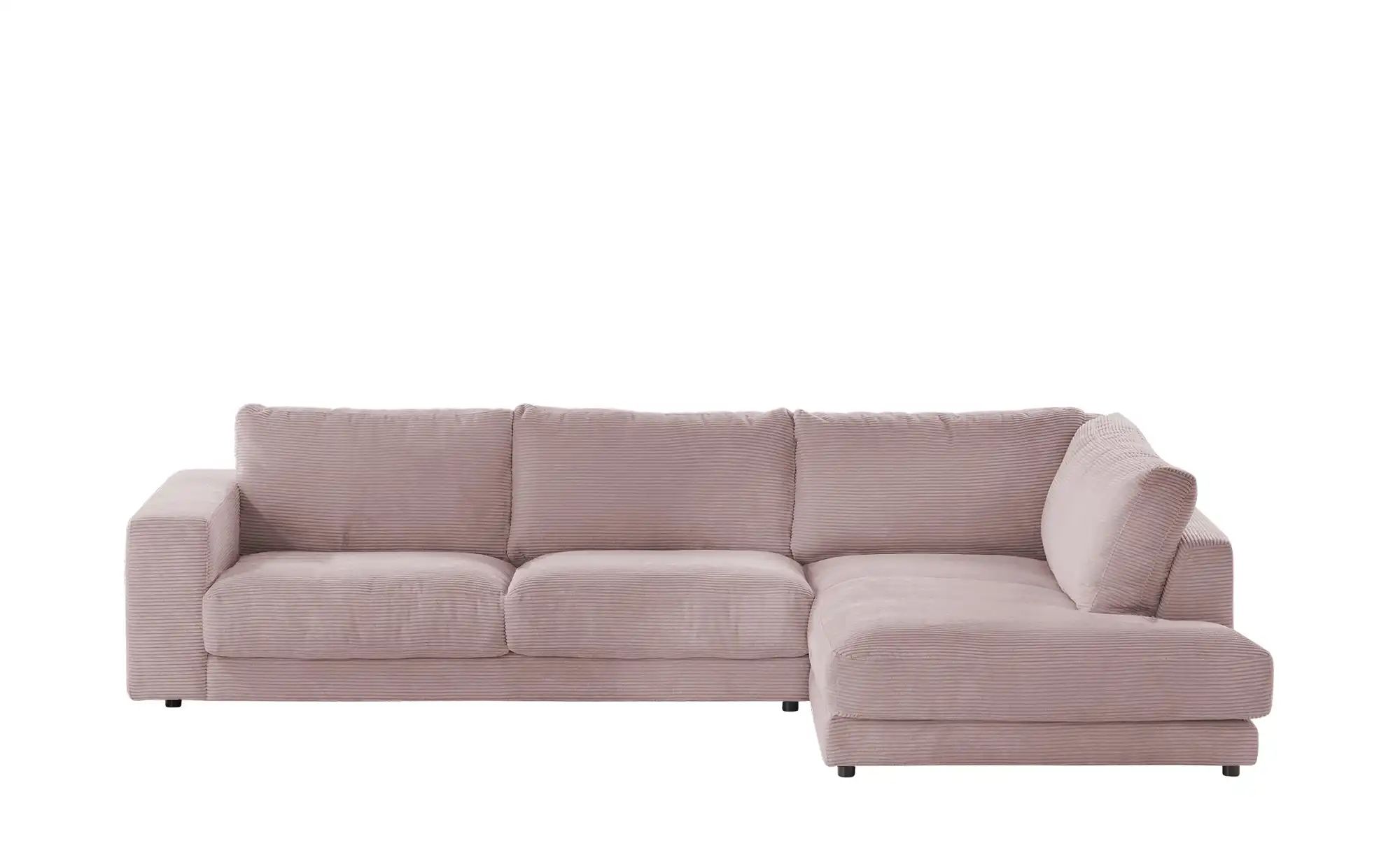 Jette Home Ecksofa Cord Sila ¦ rosa/pink ¦ Maße (cm): B: 325 H: 85 T: 224.0 günstig online kaufen