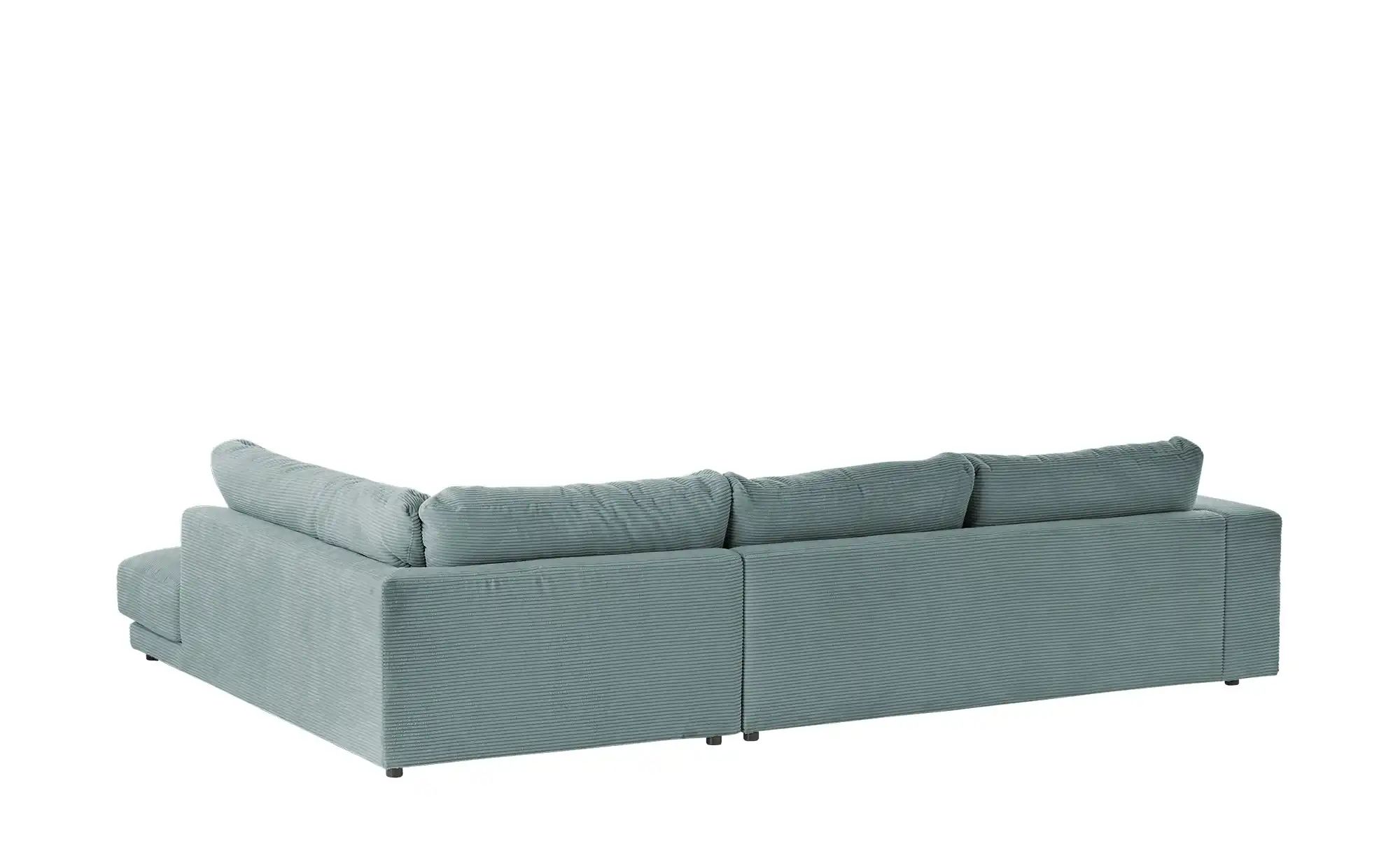 Jette Home Ecksofa Cord Sila ¦ blau ¦ Maße (cm): B: 325 H: 85 T: 224 Polste günstig online kaufen