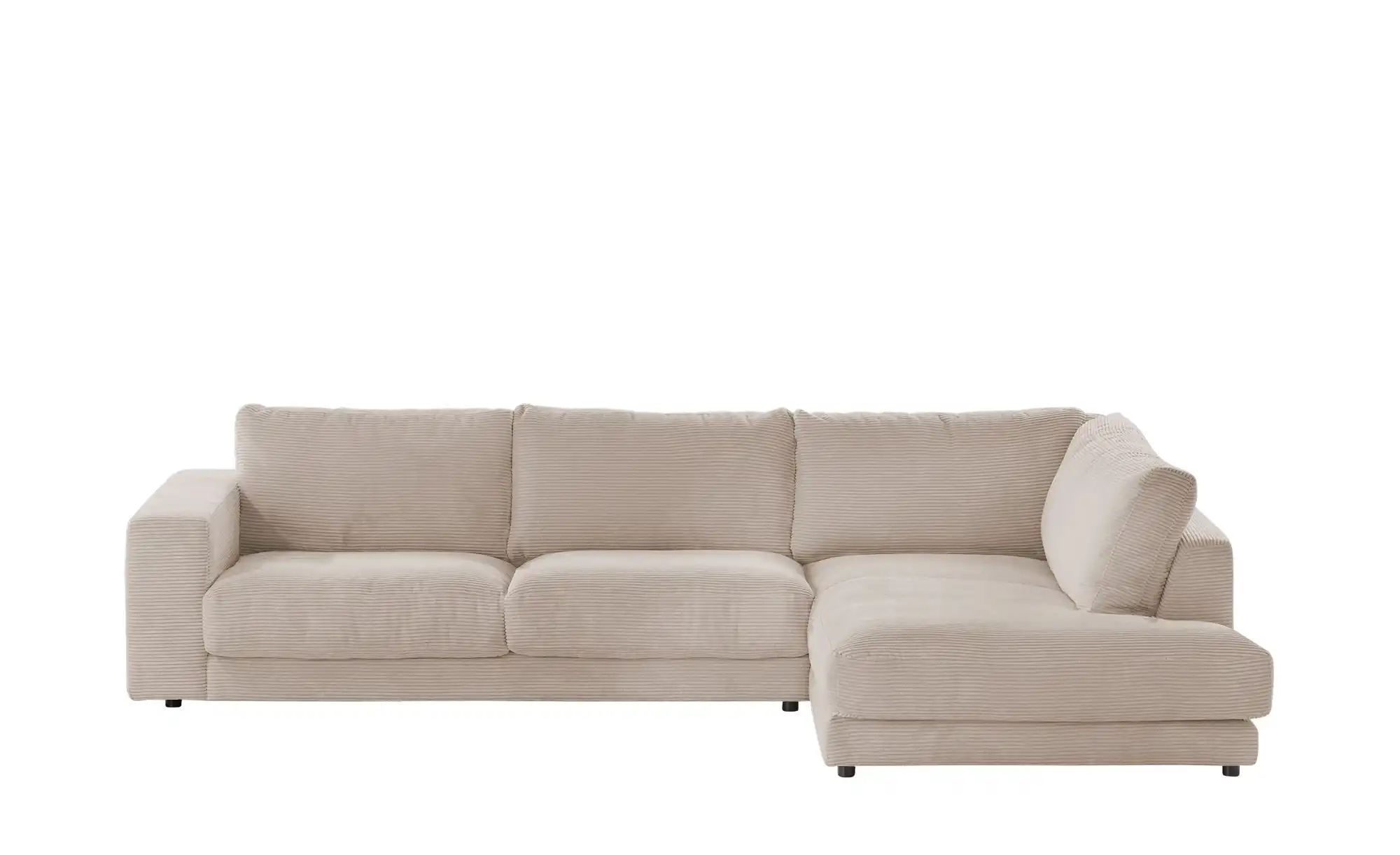 Jette Home Ecksofa Cord Sila ¦ braun ¦ Maße (cm): B: 325 H: 85 T: 224.0 Pol günstig online kaufen