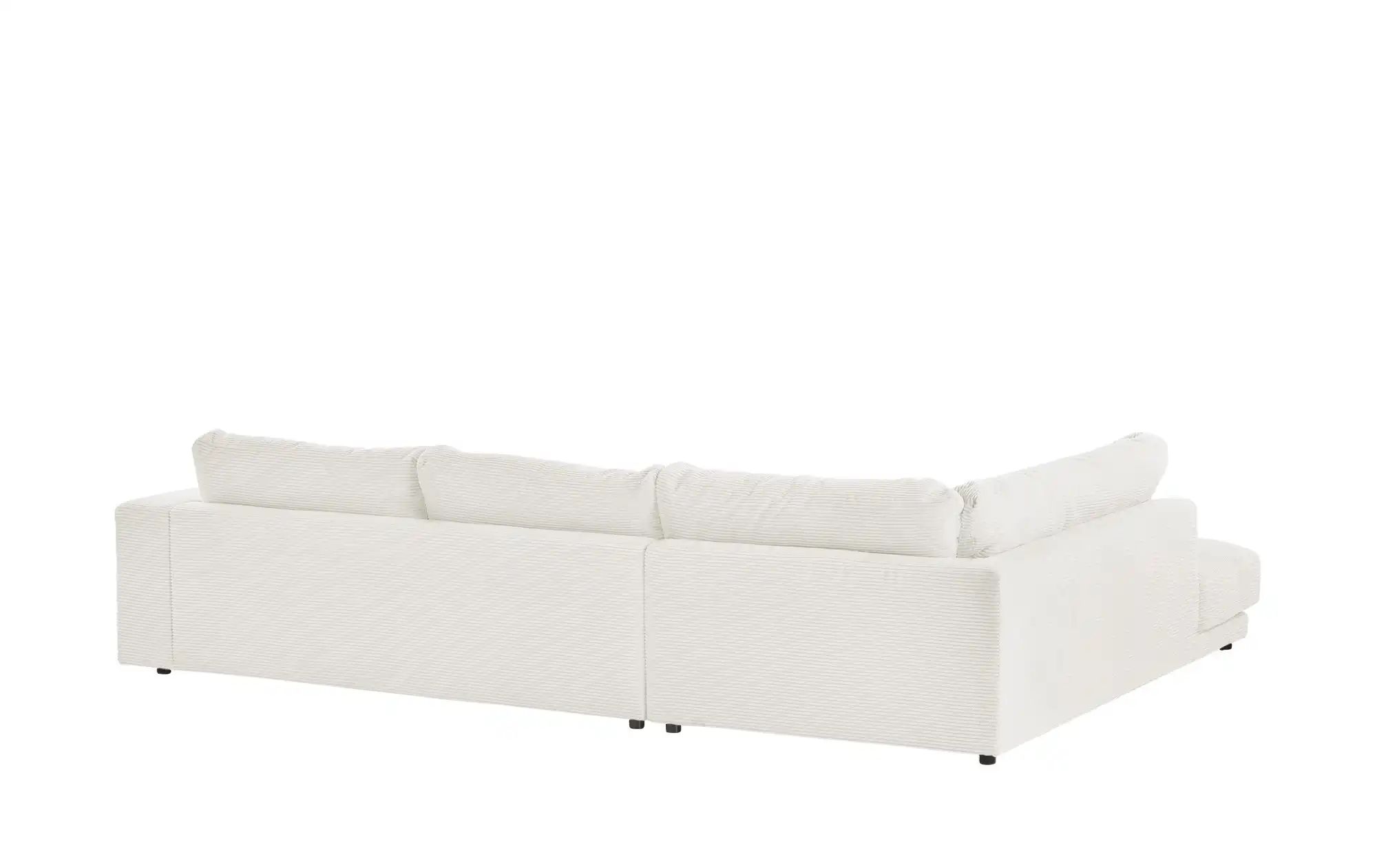 Jette Home Ecksofa Cord Sila ¦ weiß ¦ Maße (cm): B: 325 H: 85 T: 224.0 Pols günstig online kaufen