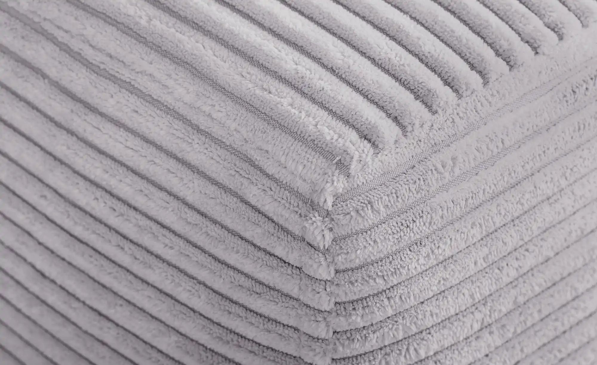 Jette Home Ecksofa Cord Sila ¦ grau ¦ Maße (cm): B: 325 H: 85 T: 224.0 Pols günstig online kaufen