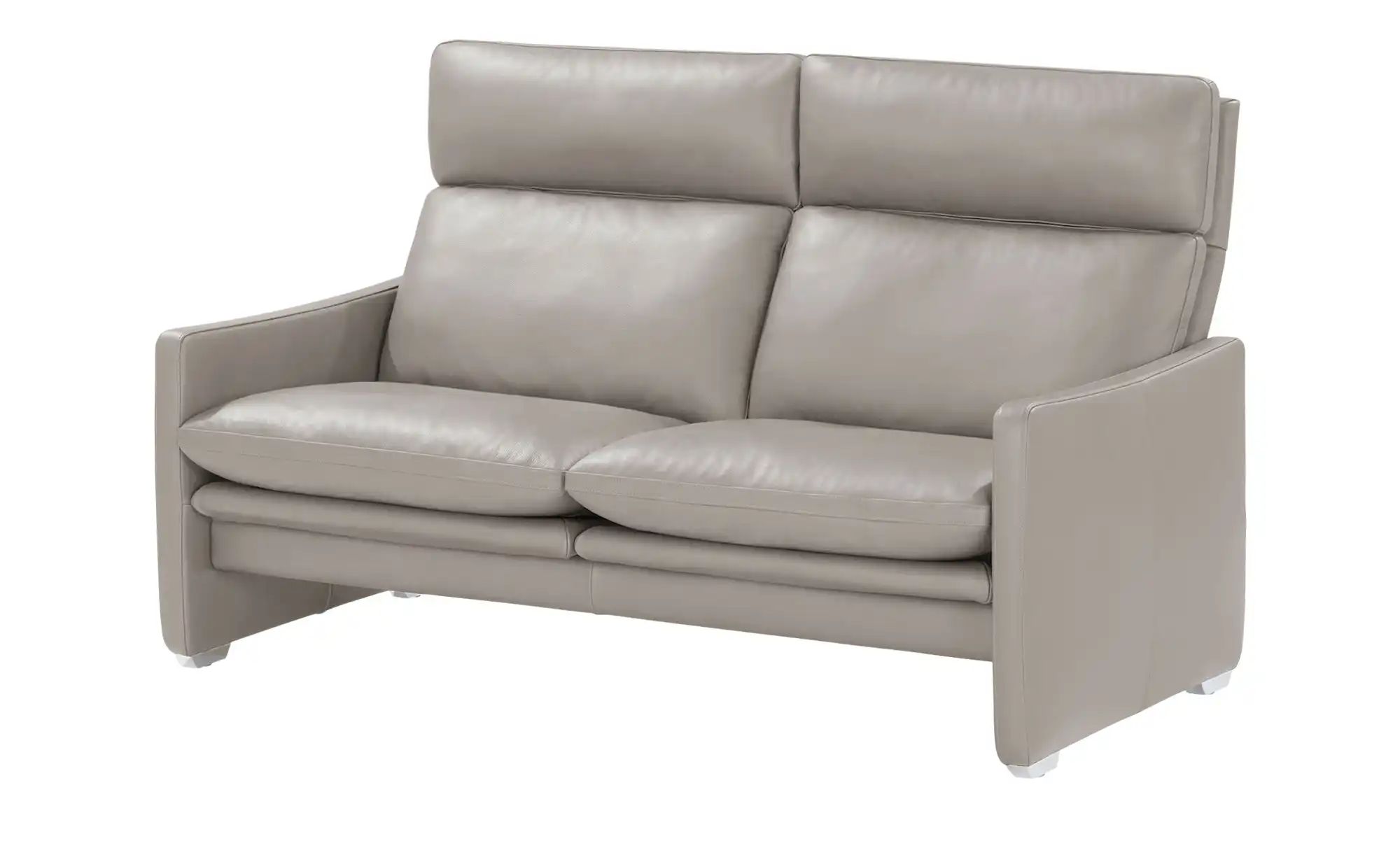 erpo just relax Ledersofa  JR 290 Trento ¦ grau ¦ Maße (cm): B: 157 H: 93 T günstig online kaufen