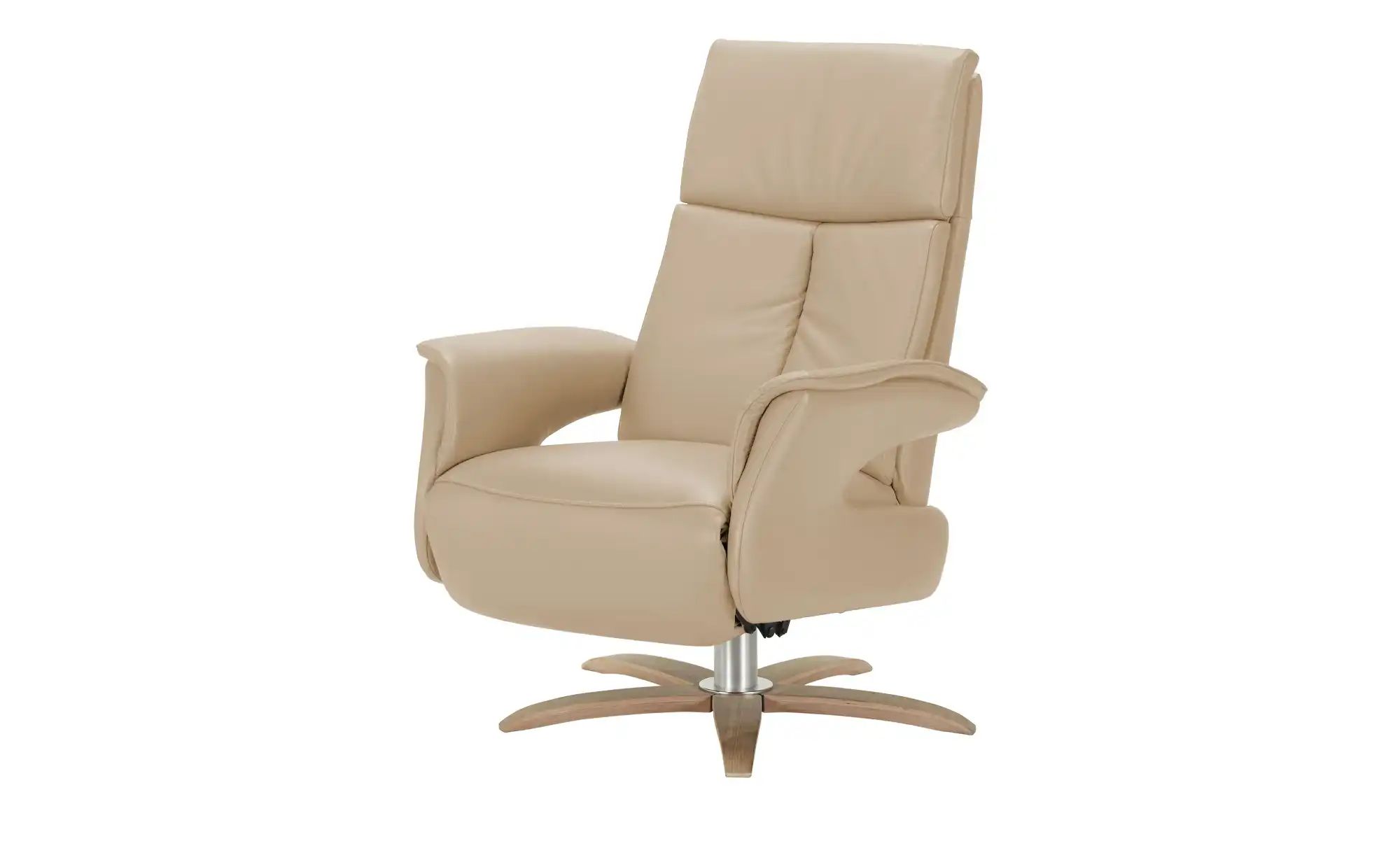 Nils Olsen Relaxsessel aus Leder  Lia ¦ beige ¦ Maße (cm): B: 78 H: 108 T: günstig online kaufen