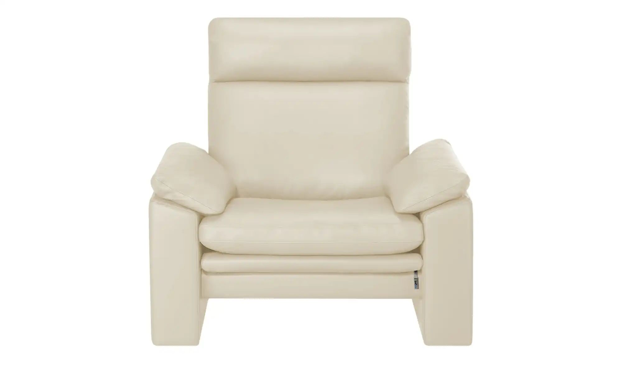 erpo just relax Ledersessel  JR963 Bari ¦ beige ¦ Maße (cm): B: 103 H: 99 T günstig online kaufen