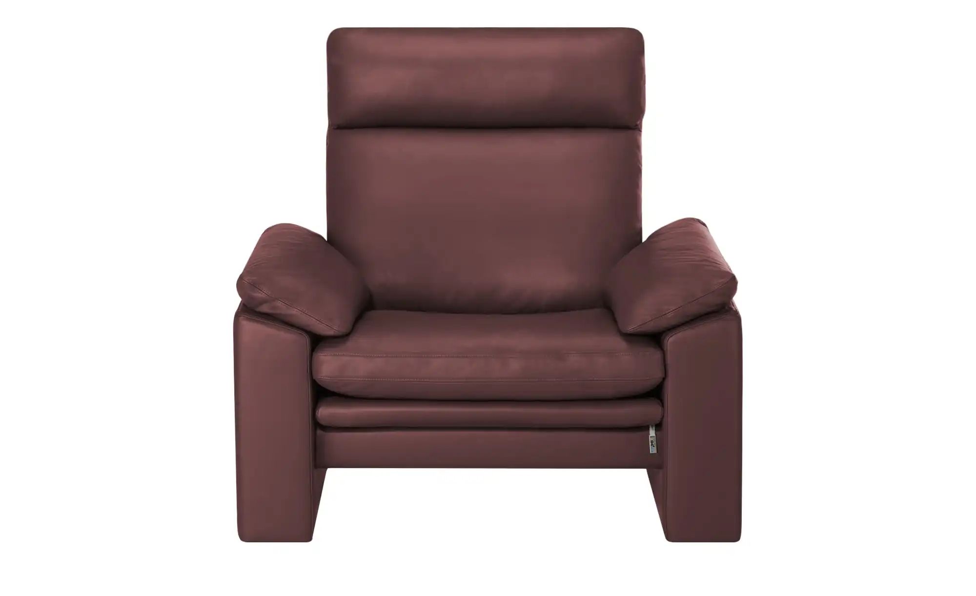 Thumbnail - erpo just relax Ledersessel JR963 Bari ¦ rot ¦ Maße (cm): B: 103 H: 99 T: 85.0 Polstermöbel > Sessel > Relaxsessel - Hö...