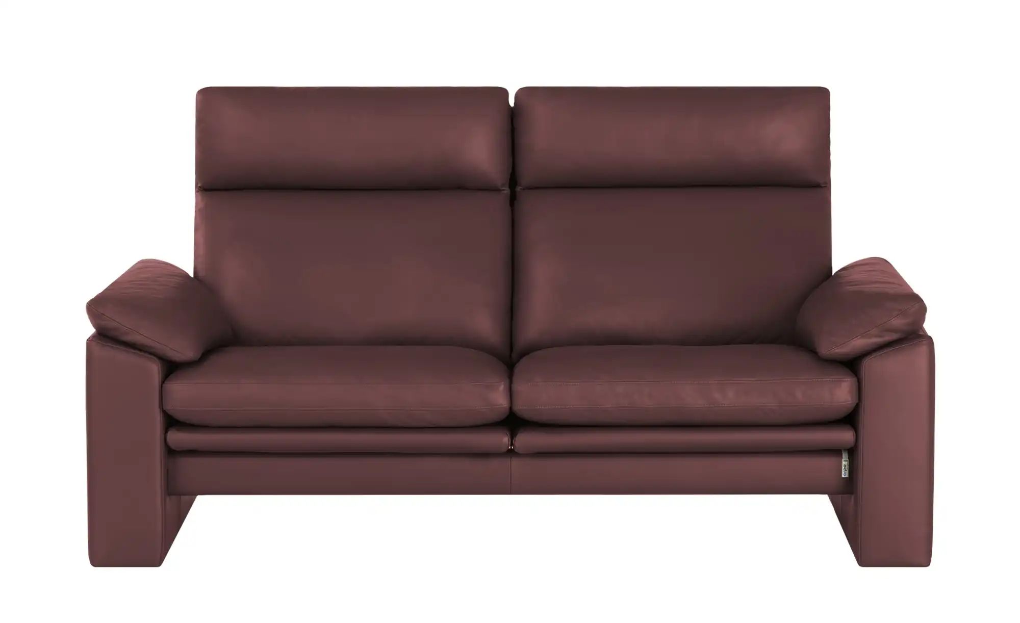 erpo just relax Ledersofa mit Relaxfunktion JR960 Bari ¦ rot ¦ Maße (cm): B günstig online kaufen