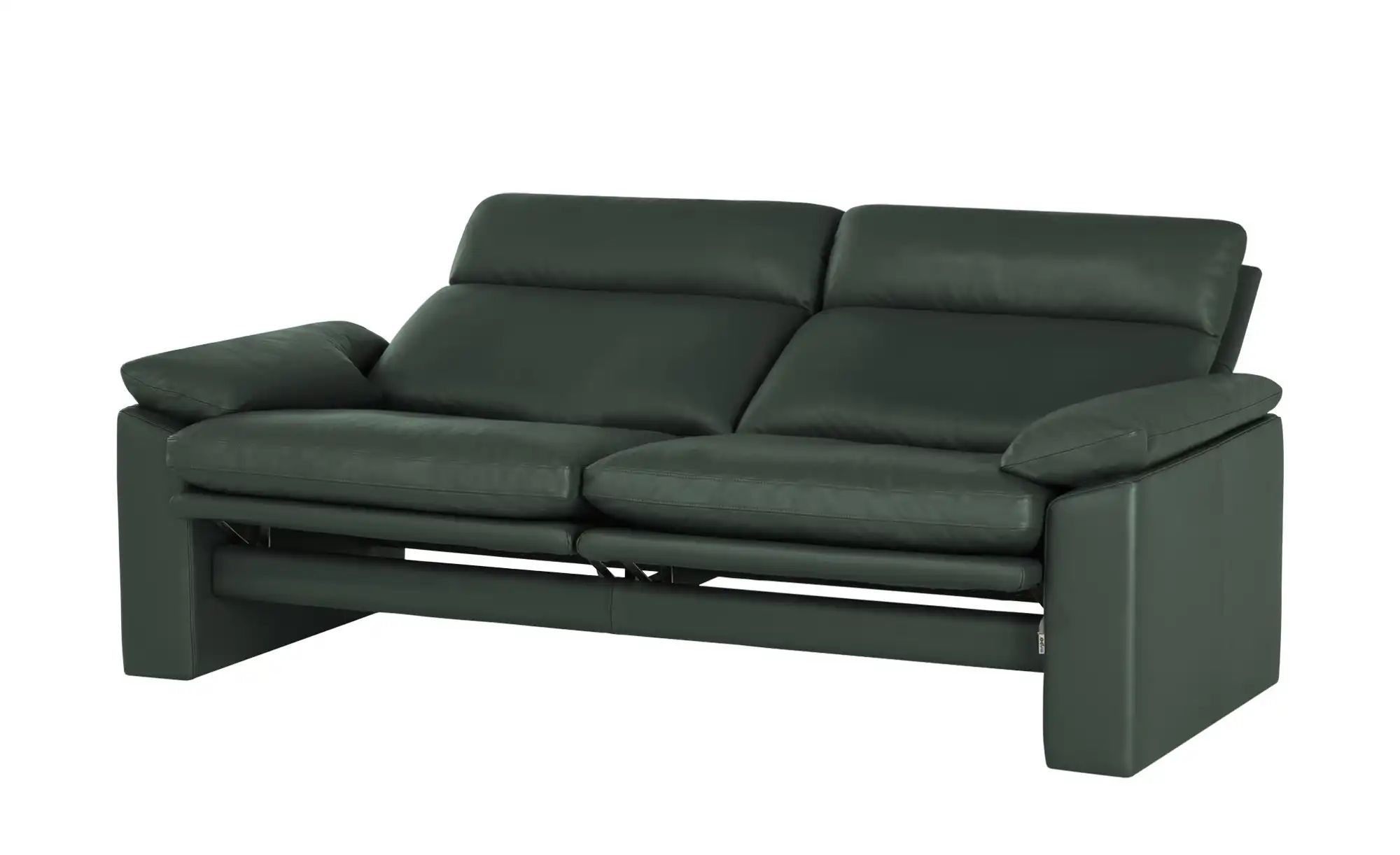Thumbnail - erpo just relax Ledersofa mit Relaxfunktion JR960 Bari ¦ grün ¦ Maße (cm): B: 190 H: 93 T: 84.0 Polstermöbel > Sofas > 2...