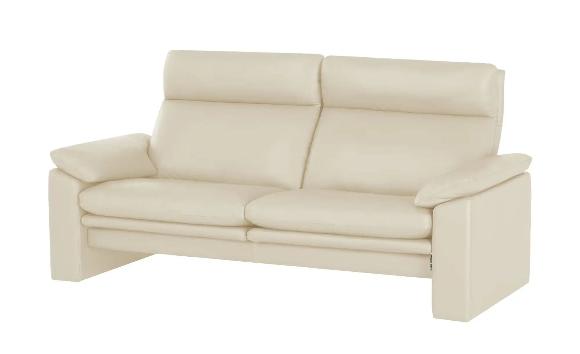 Thumbnail - erpo just relax Ledersofa mit Relaxfunktion JR960 Bari ¦ beige ¦ Maße (cm): B: 190 H: 93 T: 84.0 Polstermöbel > Sofas > ...