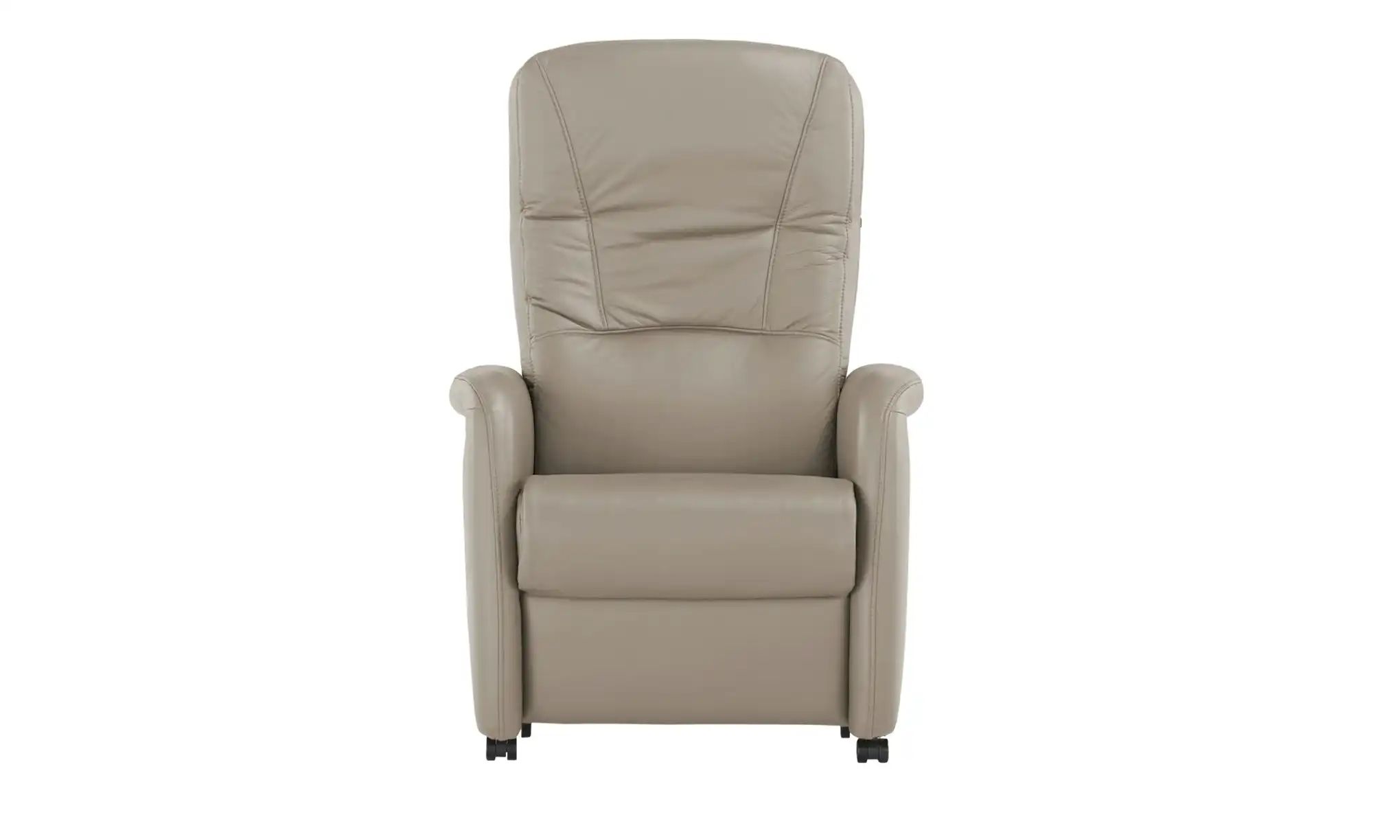 Thumbnail - Hukla Ledersessel mit verschiedenen Funktionen Tobias ¦ grau ¦ Maße (cm): B: 75 H: 102 T: 88.0 Polstermöbel > Sessel > R...