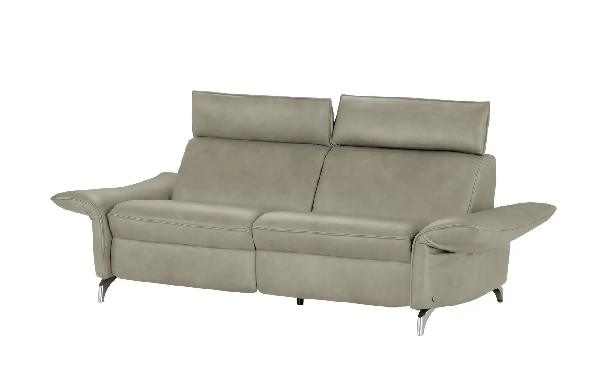Thumbnail - himolla Einzelsofa aus Echtleder 1926 ¦ grau ¦ Maße (cm): B: 194 H: 94 T: 95.0 Polstermöbel > Sofas > 2-Sitzer - Höffner