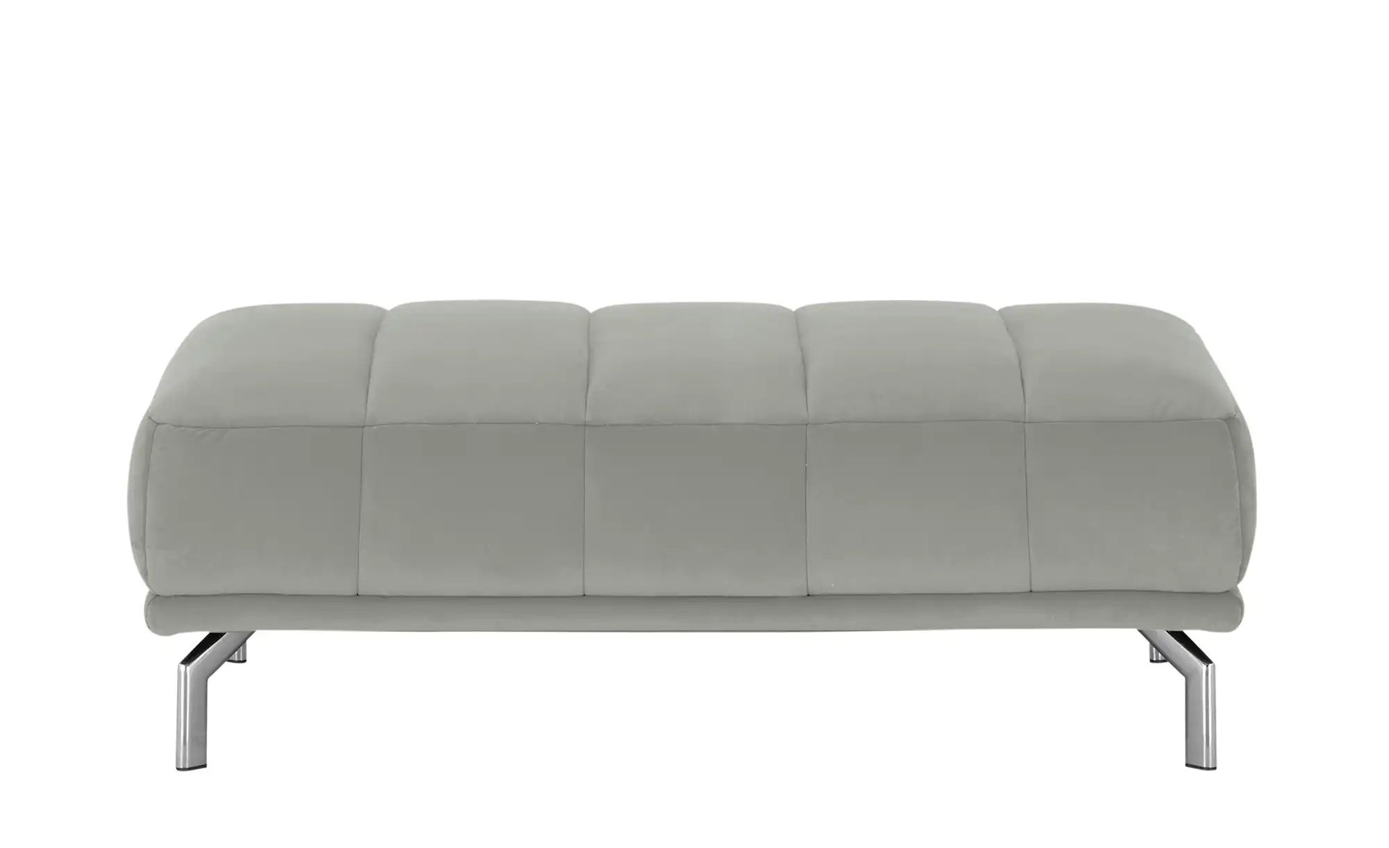 Lounge Collection XXL-Hocker  Sarina ¦ grau ¦ Maße (cm): B: 127 H: 43 T: 77 günstig online kaufen