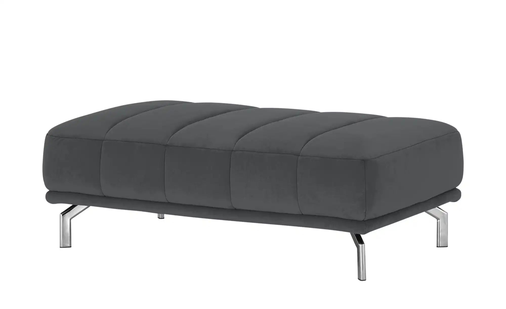 Lounge Collection XXL-Hocker  Sarina ¦ grau ¦ Maße (cm): B: 127 H: 43 T: 77 günstig online kaufen