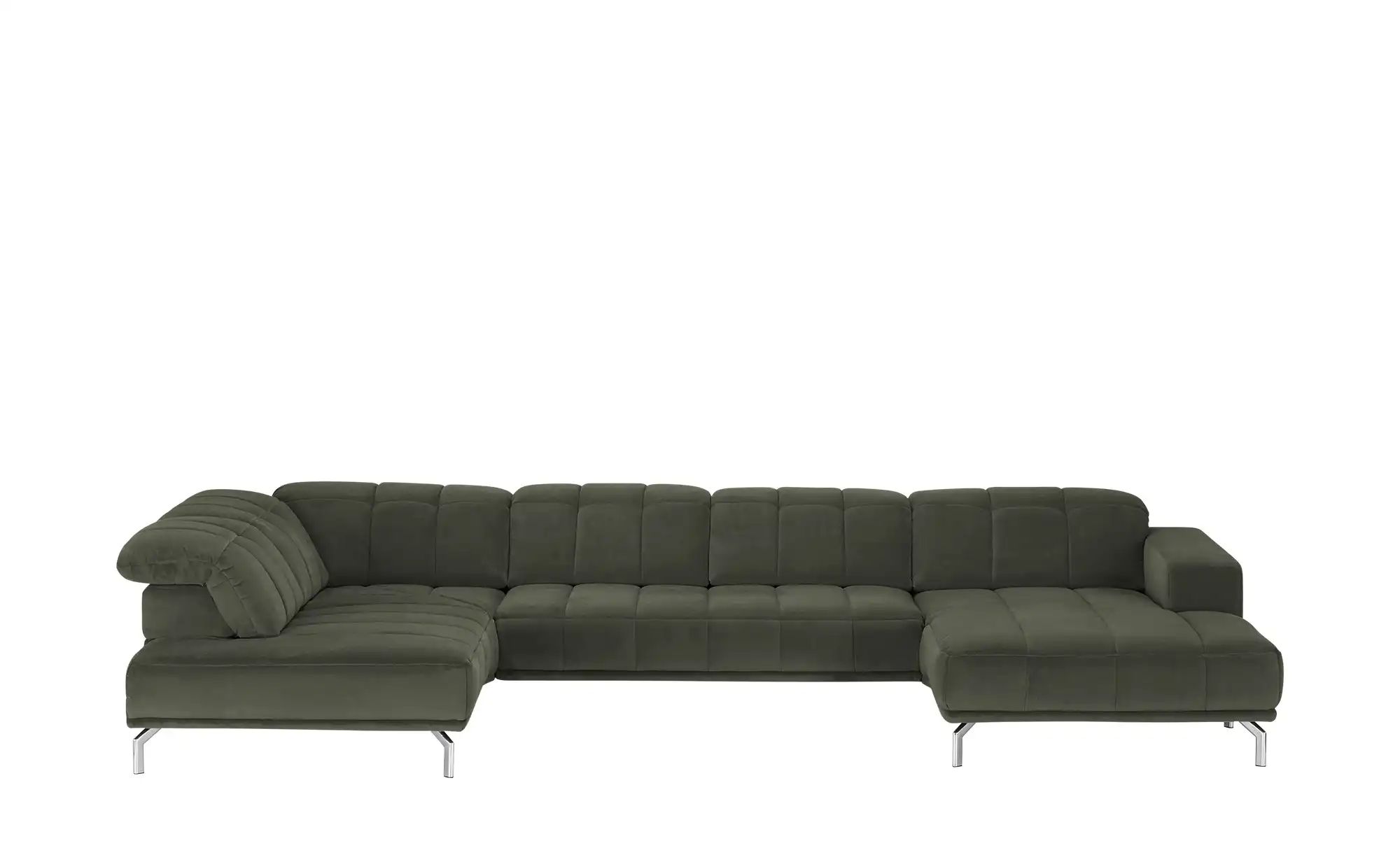 Lounge Collection Wohnlandschaft  Sarina ¦ grün ¦ Maße (cm): B: 383 H: 75 T günstig online kaufen