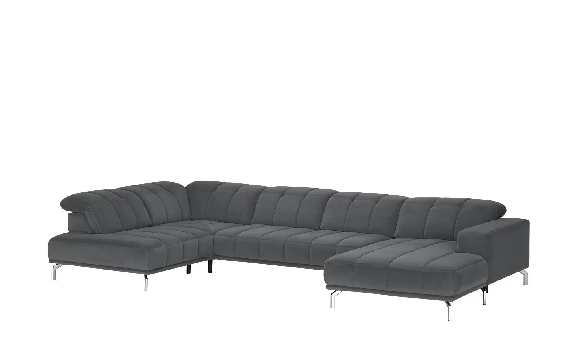 Lounge Collection Wohnlandschaft  Sarina ¦ grau ¦ Maße (cm): B: 383 H: 75 T günstig online kaufen