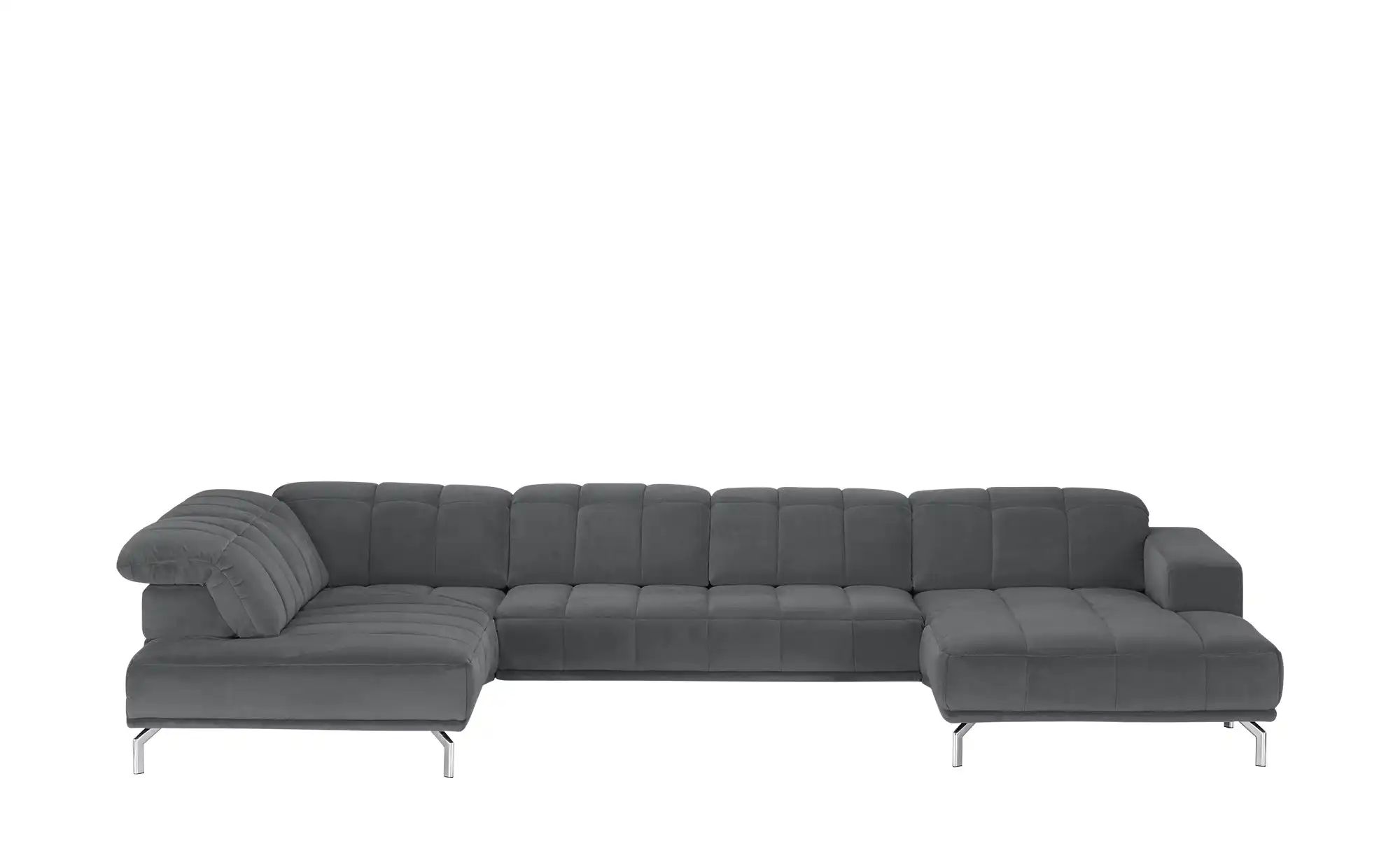 Lounge Collection Wohnlandschaft  Sarina ¦ grau ¦ Maße (cm): B: 383 H: 75 T günstig online kaufen