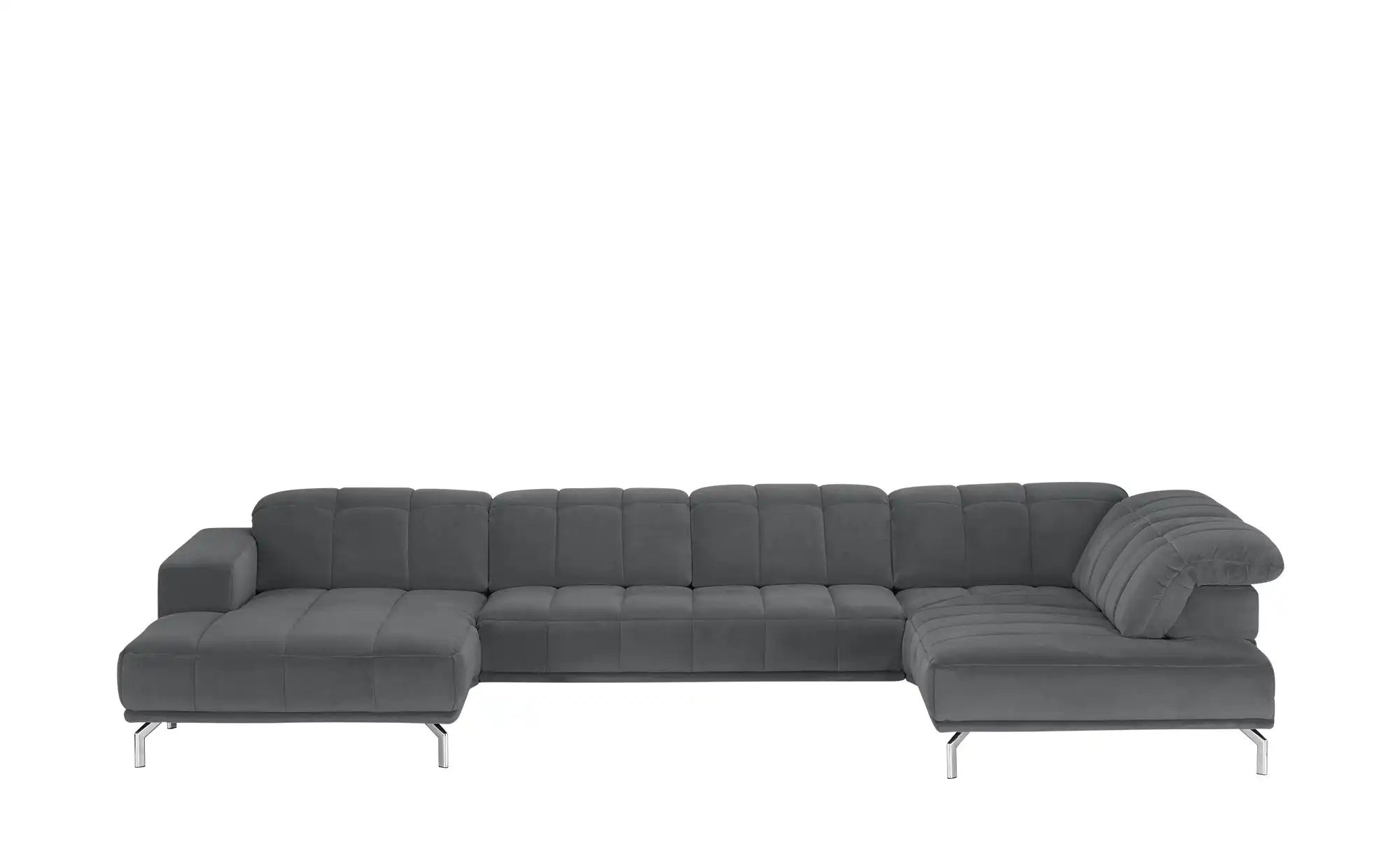 Lounge Collection Wohnlandschaft  Sarina ¦ grau ¦ Maße (cm): B: 383 H: 75 T günstig online kaufen