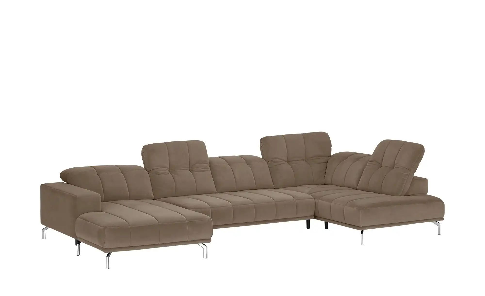 Lounge Collection Wohnlandschaft  Sarina ¦ braun ¦ Maße (cm): B: 383 H: 75 günstig online kaufen