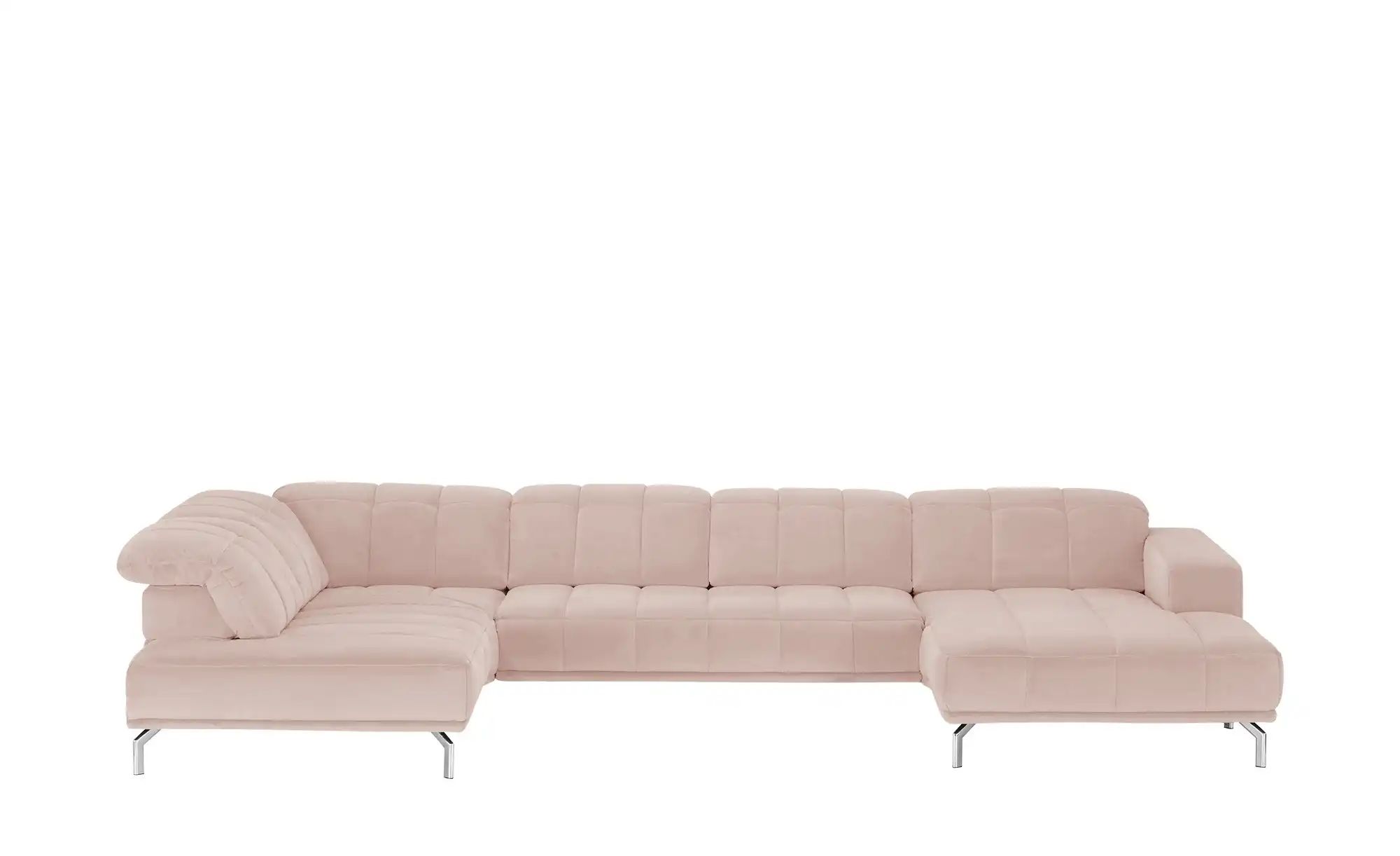 Lounge Collection Wohnlandschaft  Sarina ¦ rosa/pink ¦ Maße (cm): B: 383 H: günstig online kaufen