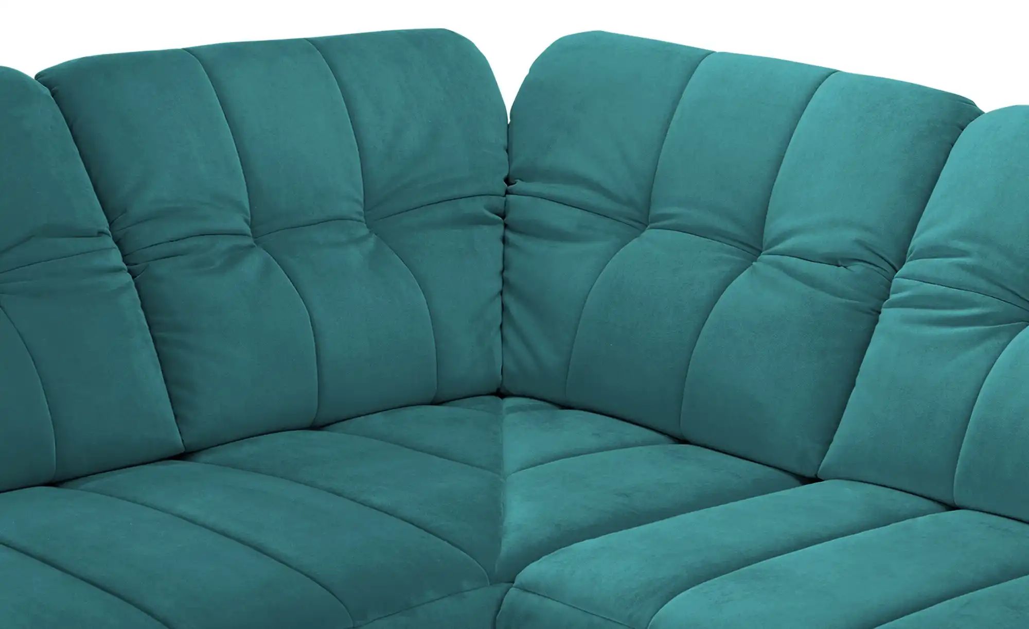 Thumbnail - Lounge Collection Wohnlandschaft  Sarina ¦ türkis/petrol ¦ Maße (cm): B: 383 H: 75 T: 212.0 Polstermöbel > Sofas > Wohnl...