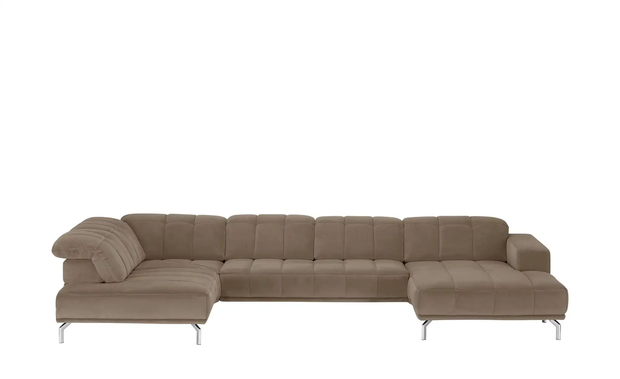 Lounge Collection Wohnlandschaft  Sarina ¦ braun ¦ Maße (cm): B: 383 H: 75 günstig online kaufen