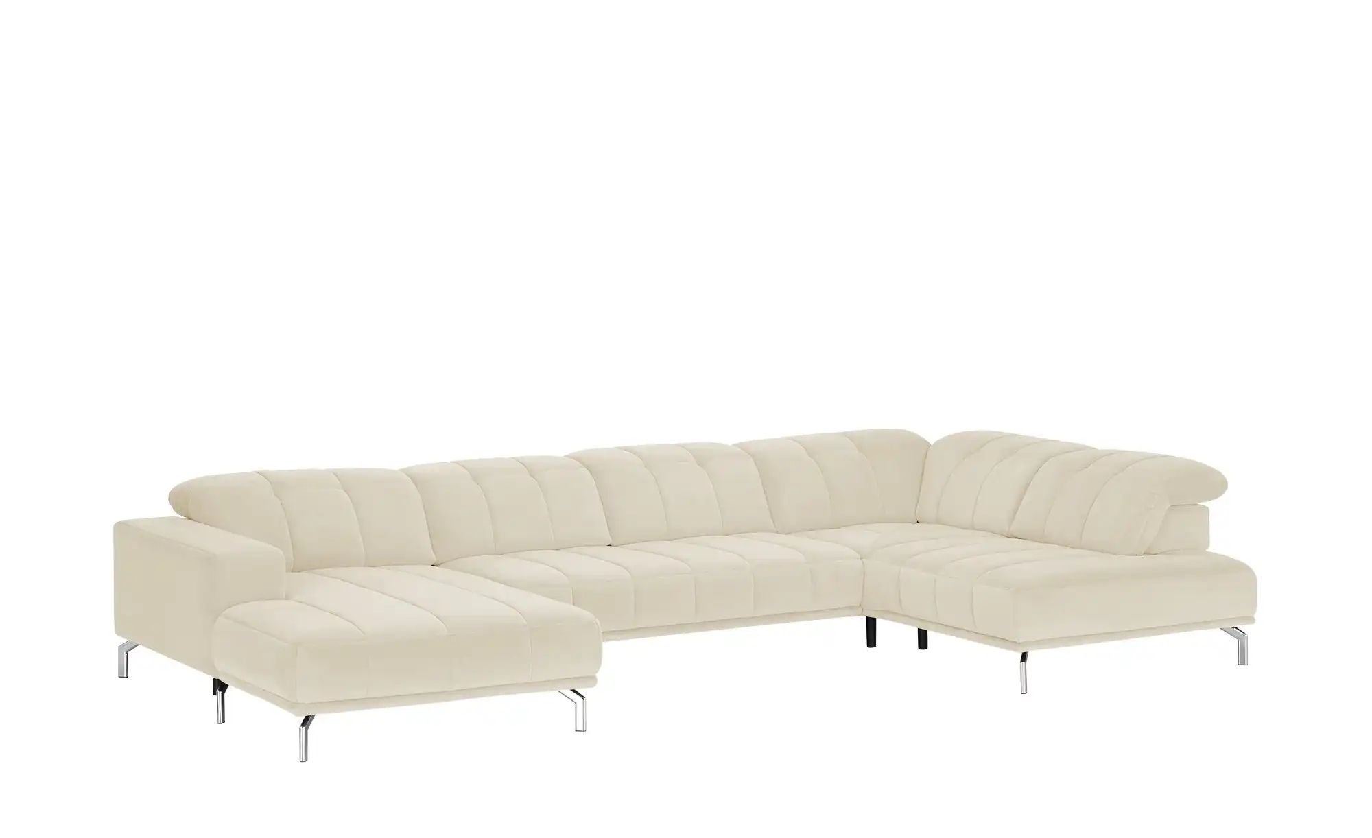 Lounge Collection Wohnlandschaft  Sarina ¦ creme ¦ Maße (cm): B: 383 H: 75 günstig online kaufen